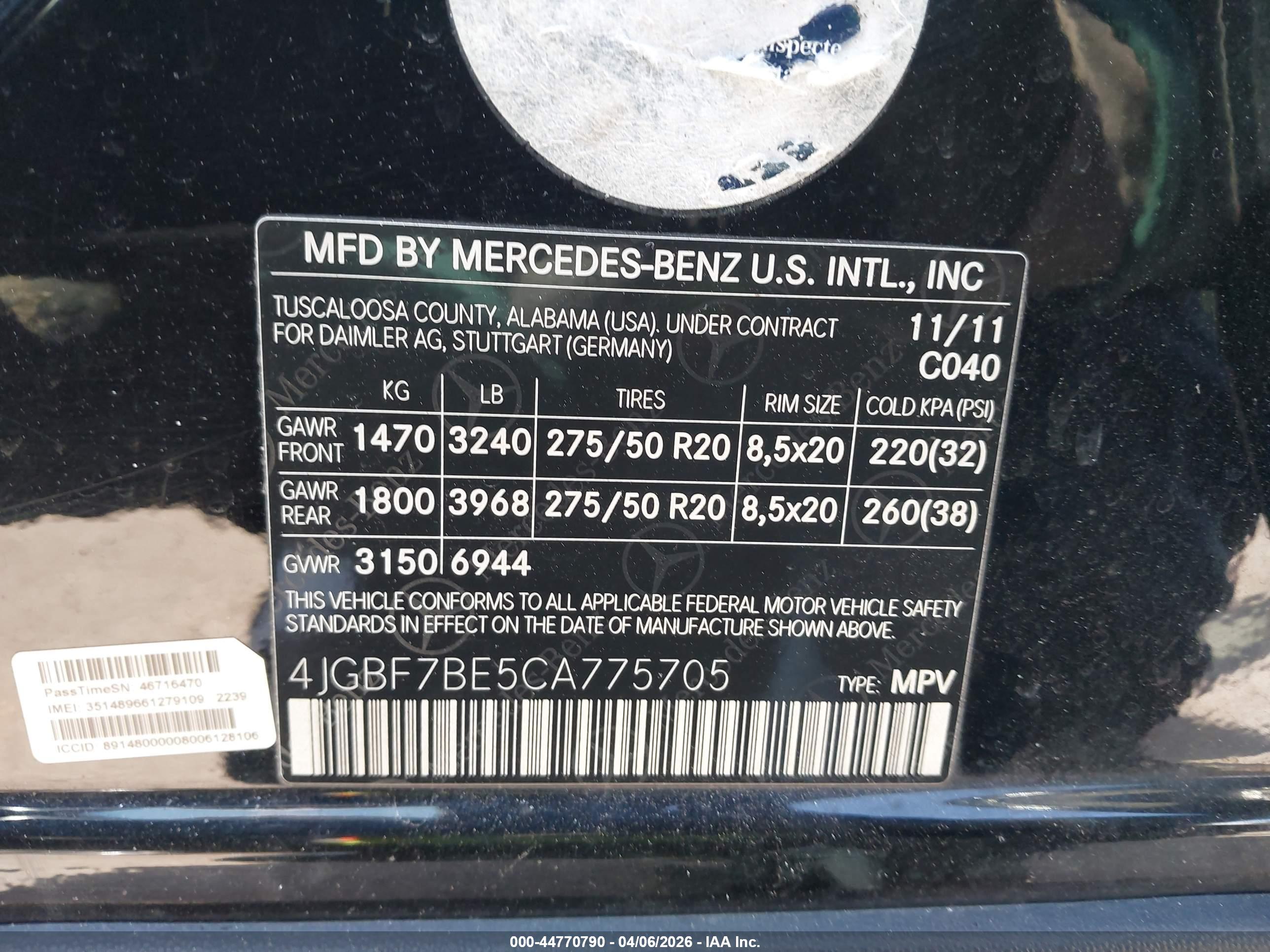 MERCEDES-BENZ GL image 9