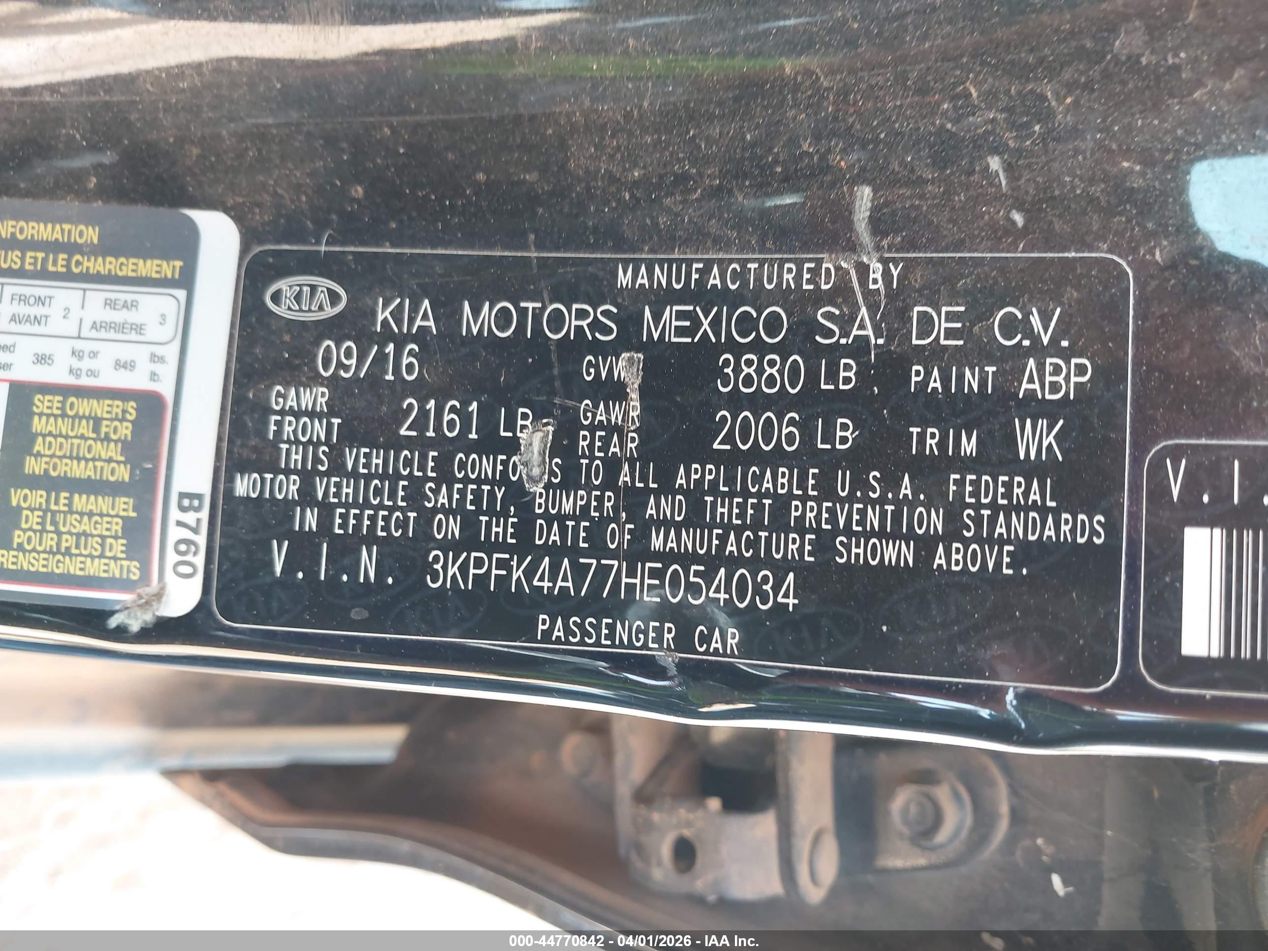 KIA FORTE image 9