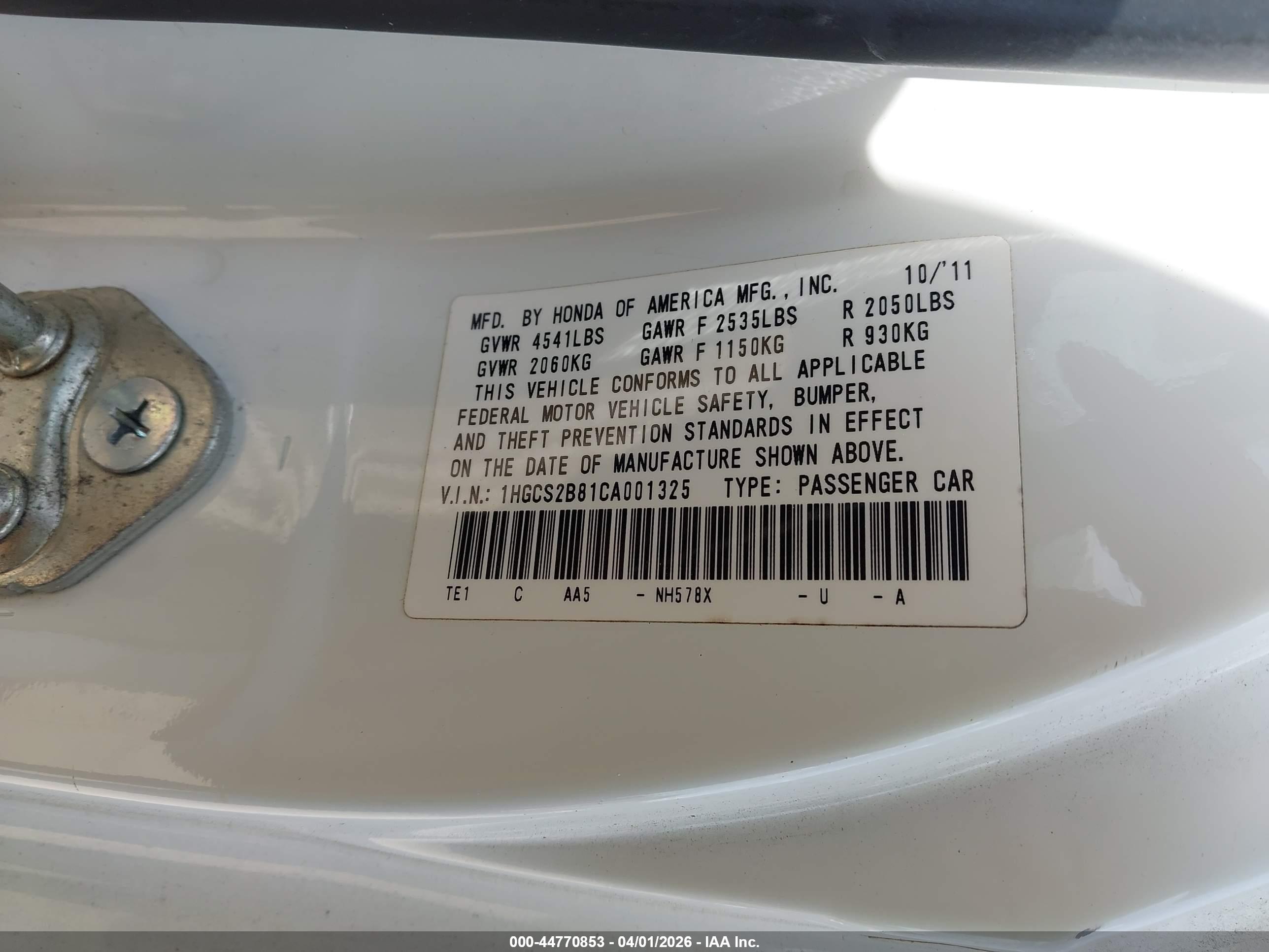 HONDA ACCORD image 9