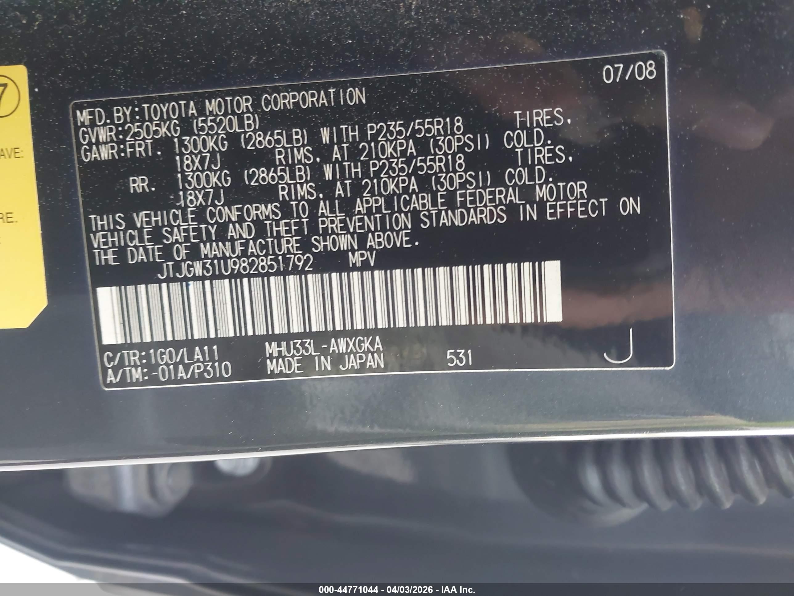 LEXUS RX image 9