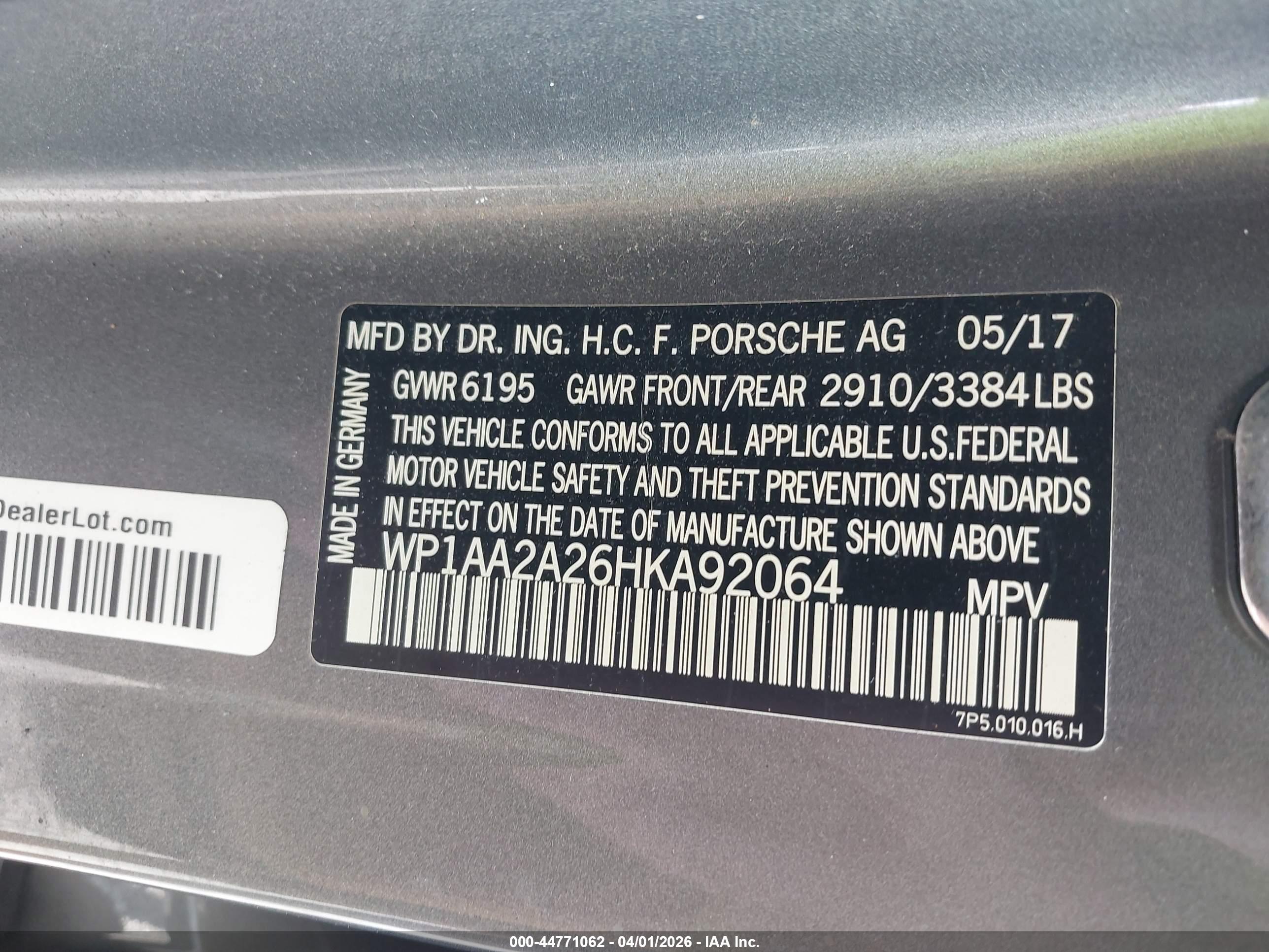PORSCHE CAYENNE image 9