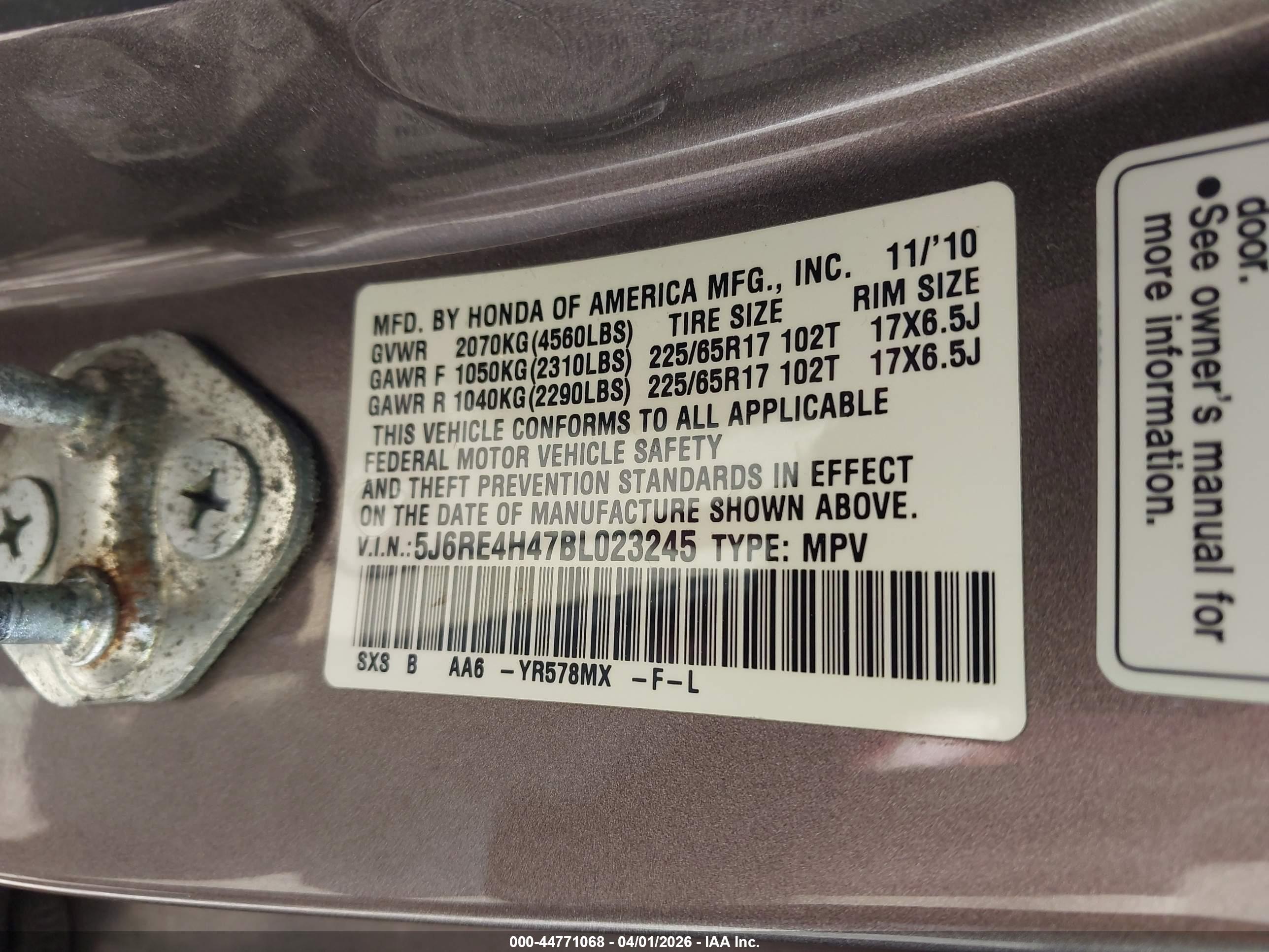 HONDA CR-V image 9