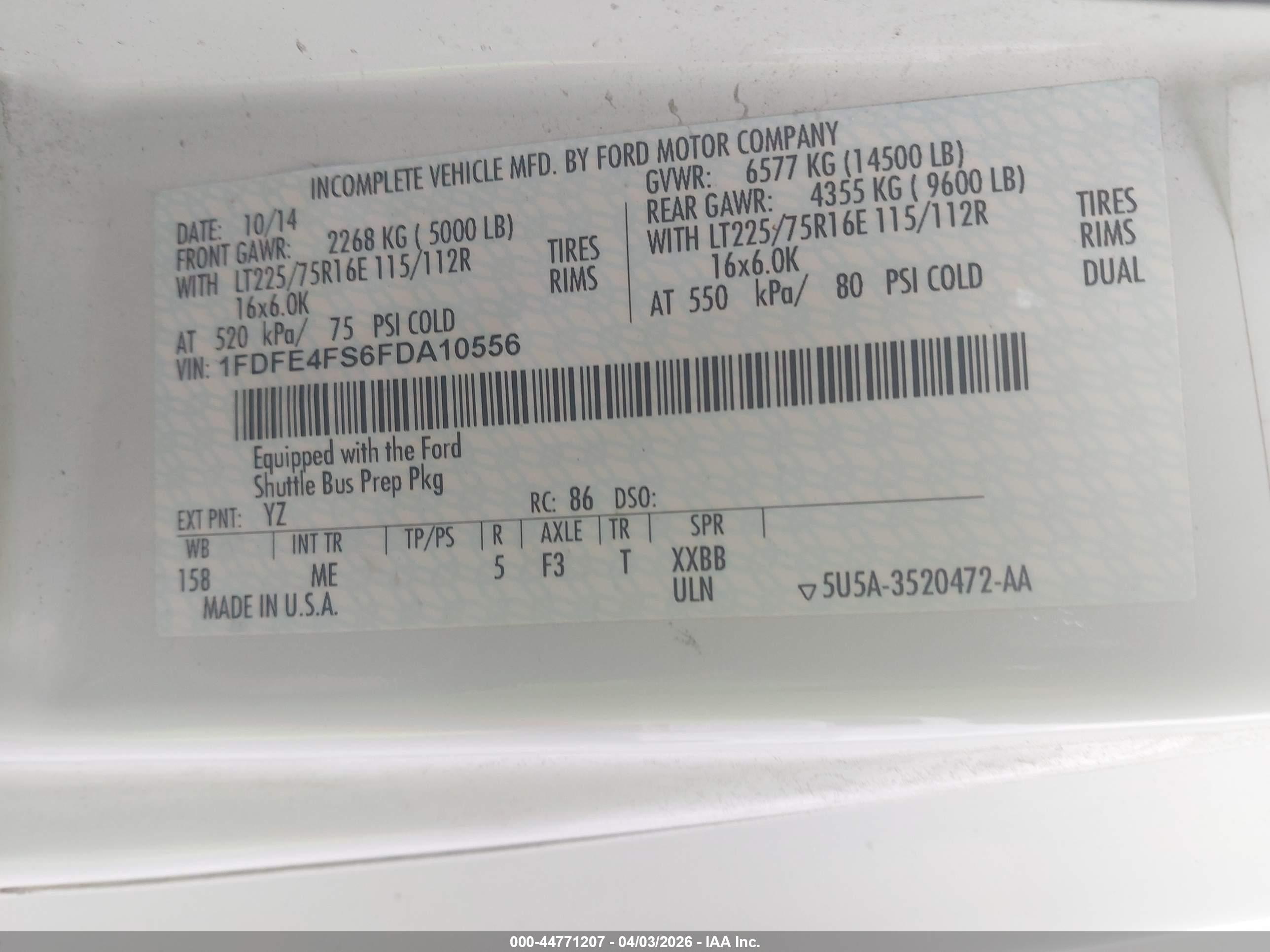 FORD E-450 image 9