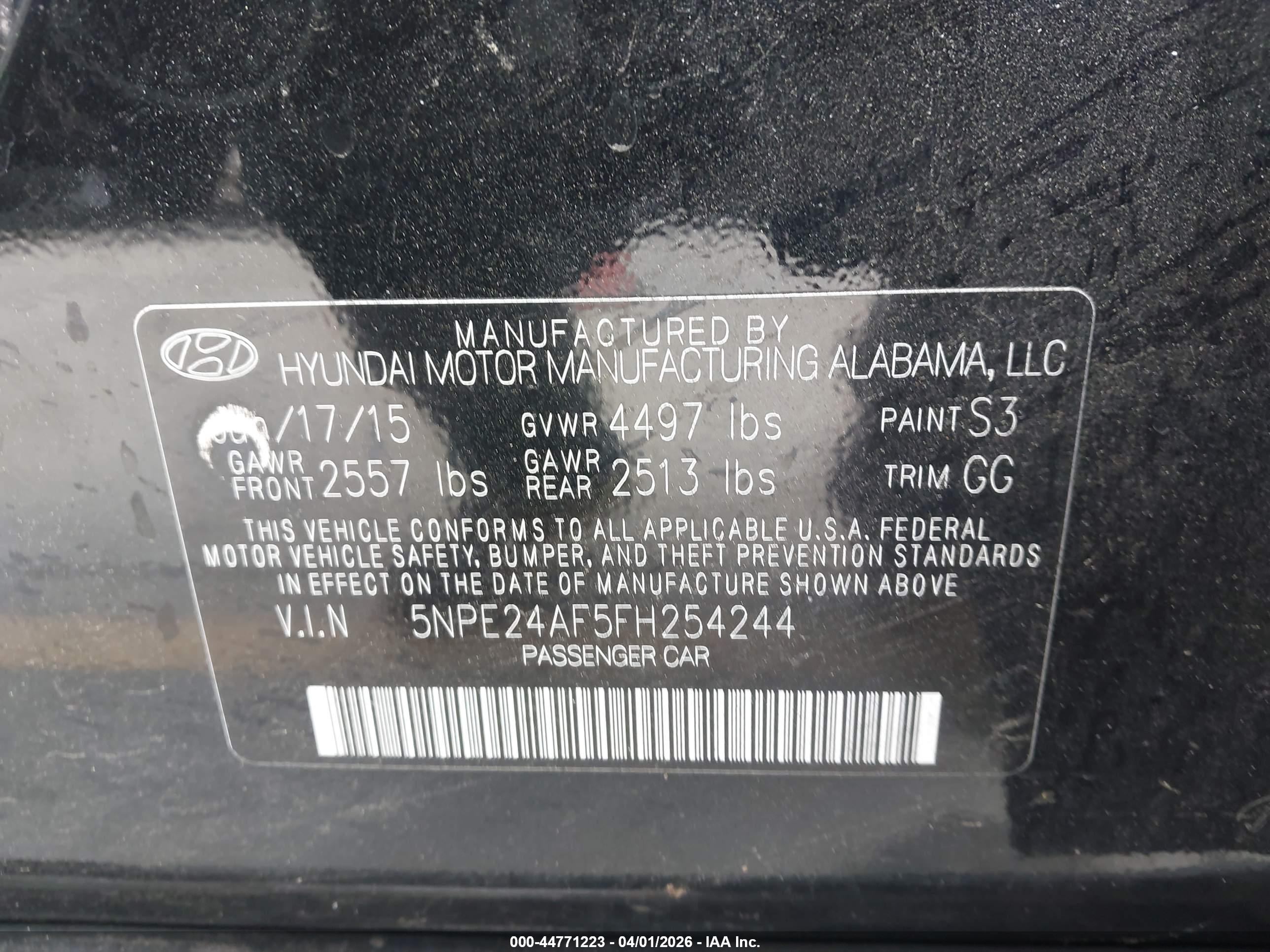 HYUNDAI SONATA image 9