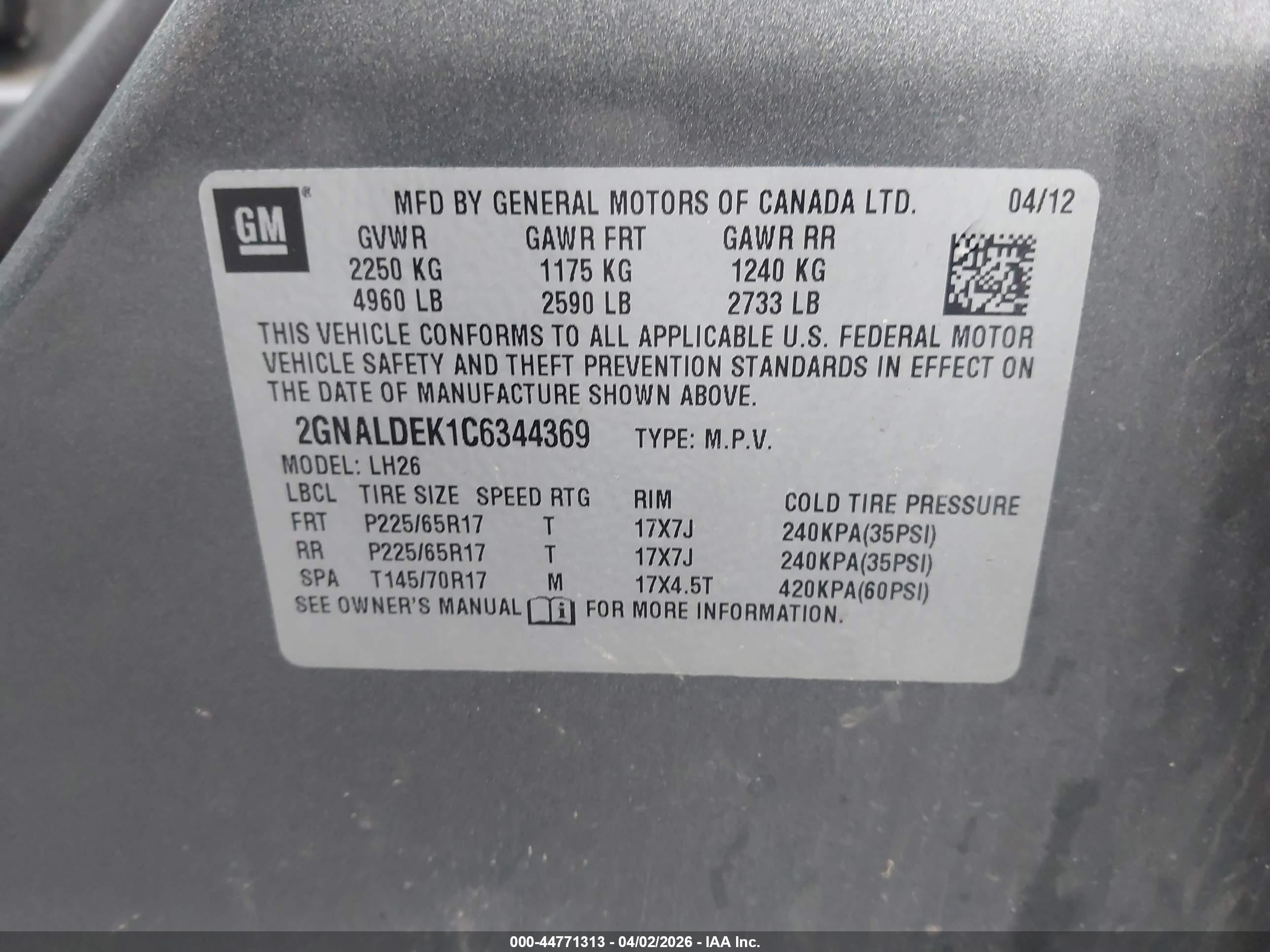 CHEVROLET EQUINOX image 9