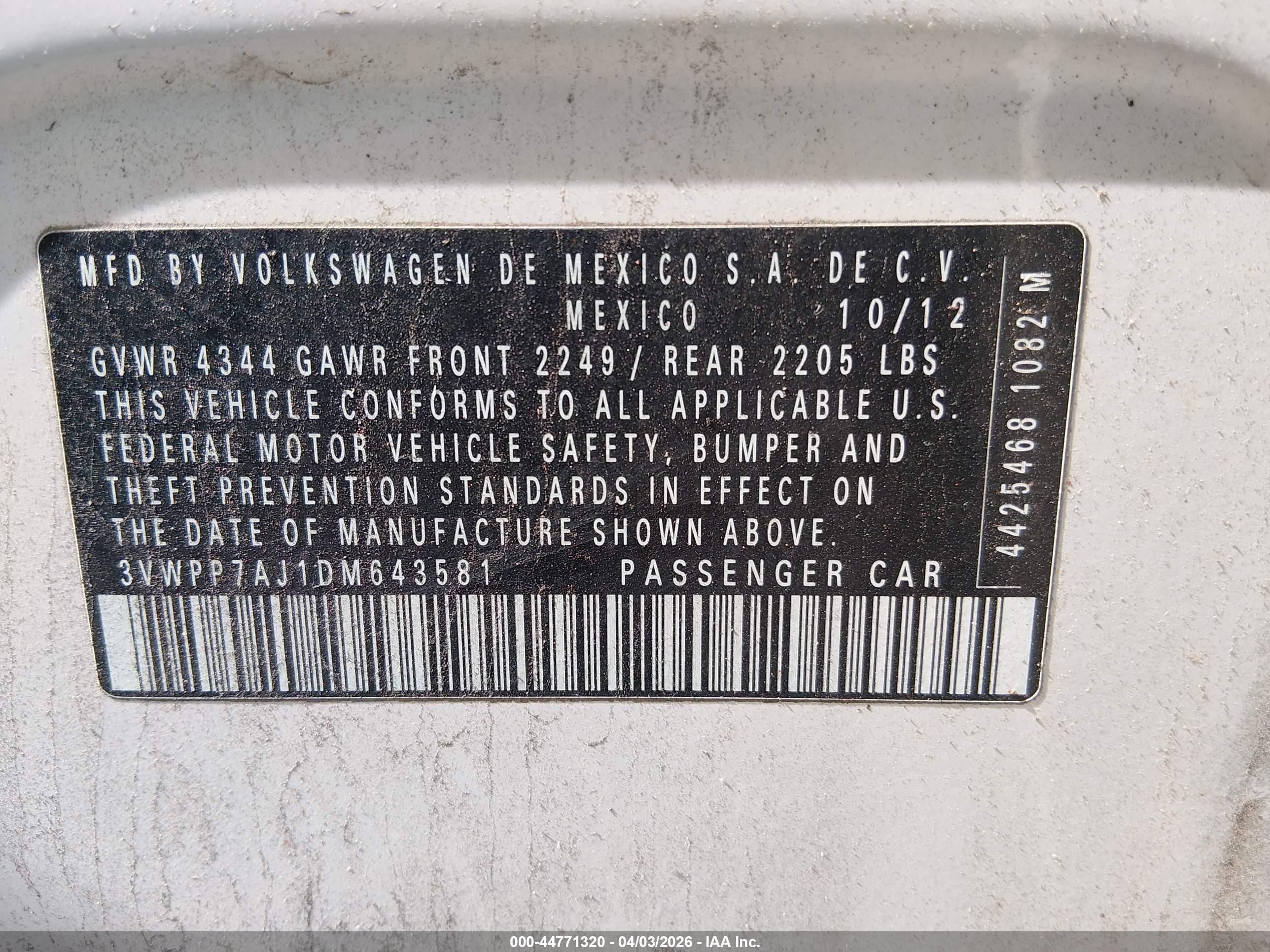 VOLKSWAGEN JETTA image 9