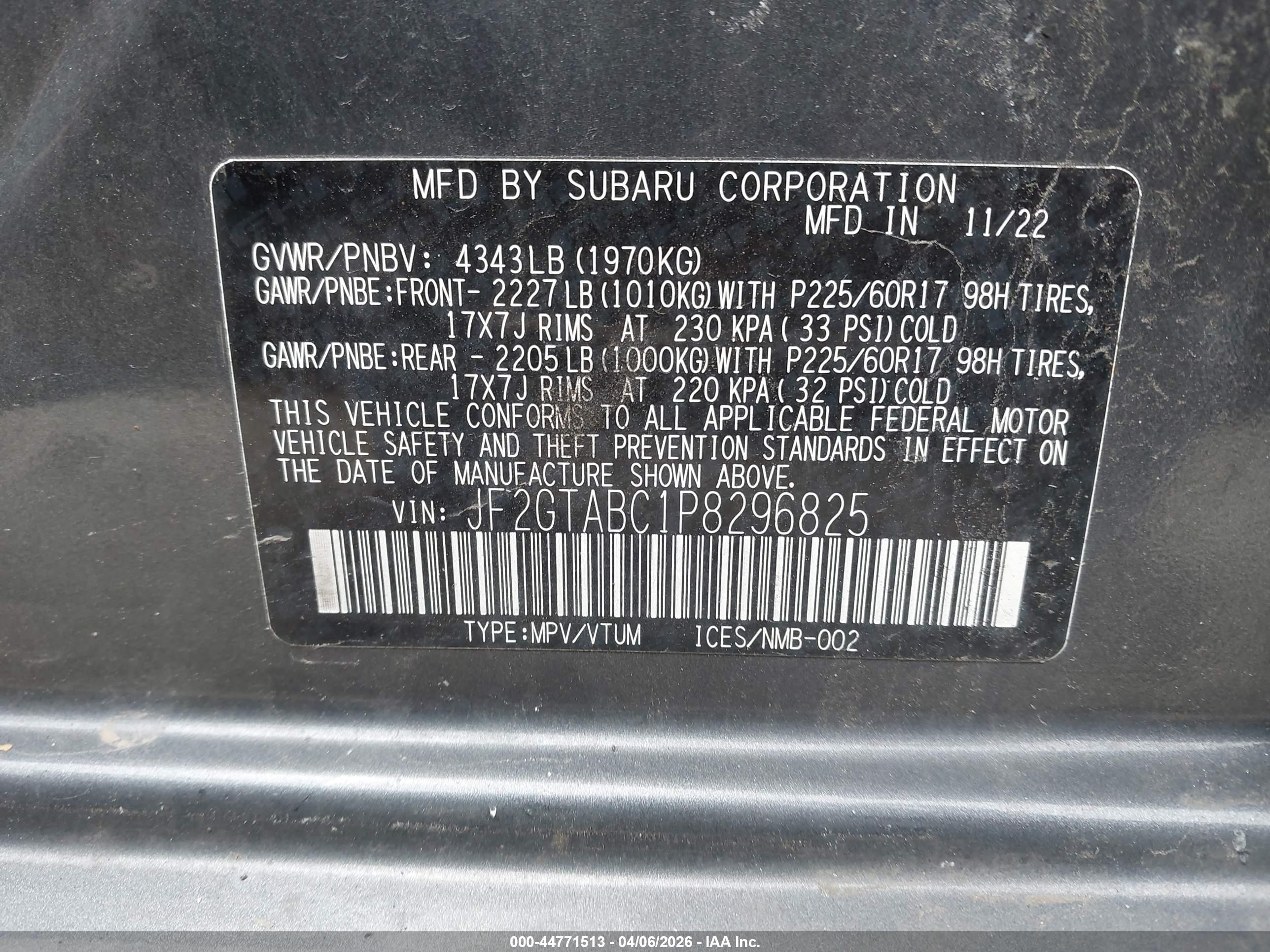 SUBARU CROSSTREK image 9