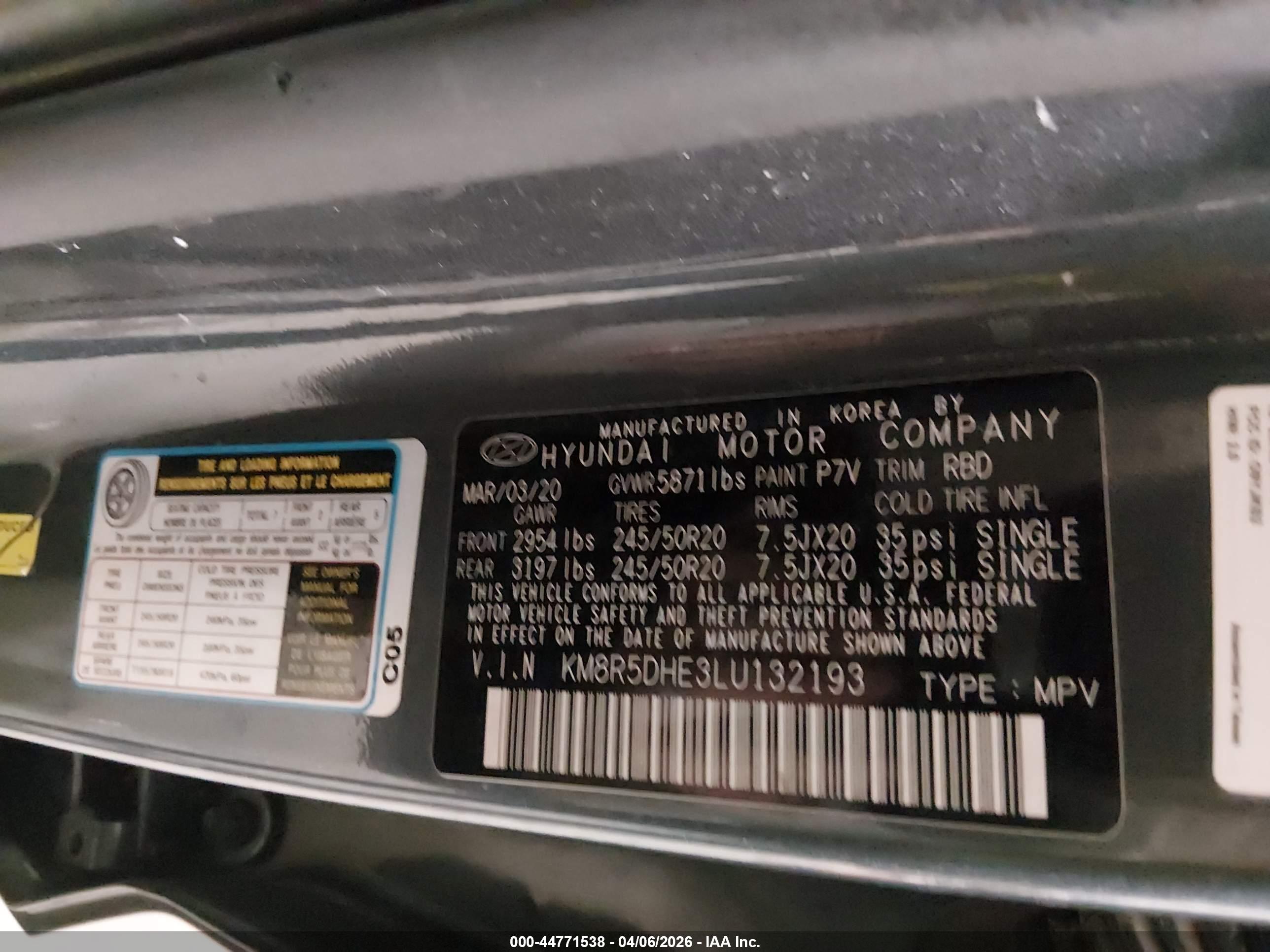 HYUNDAI PALISADE image 9