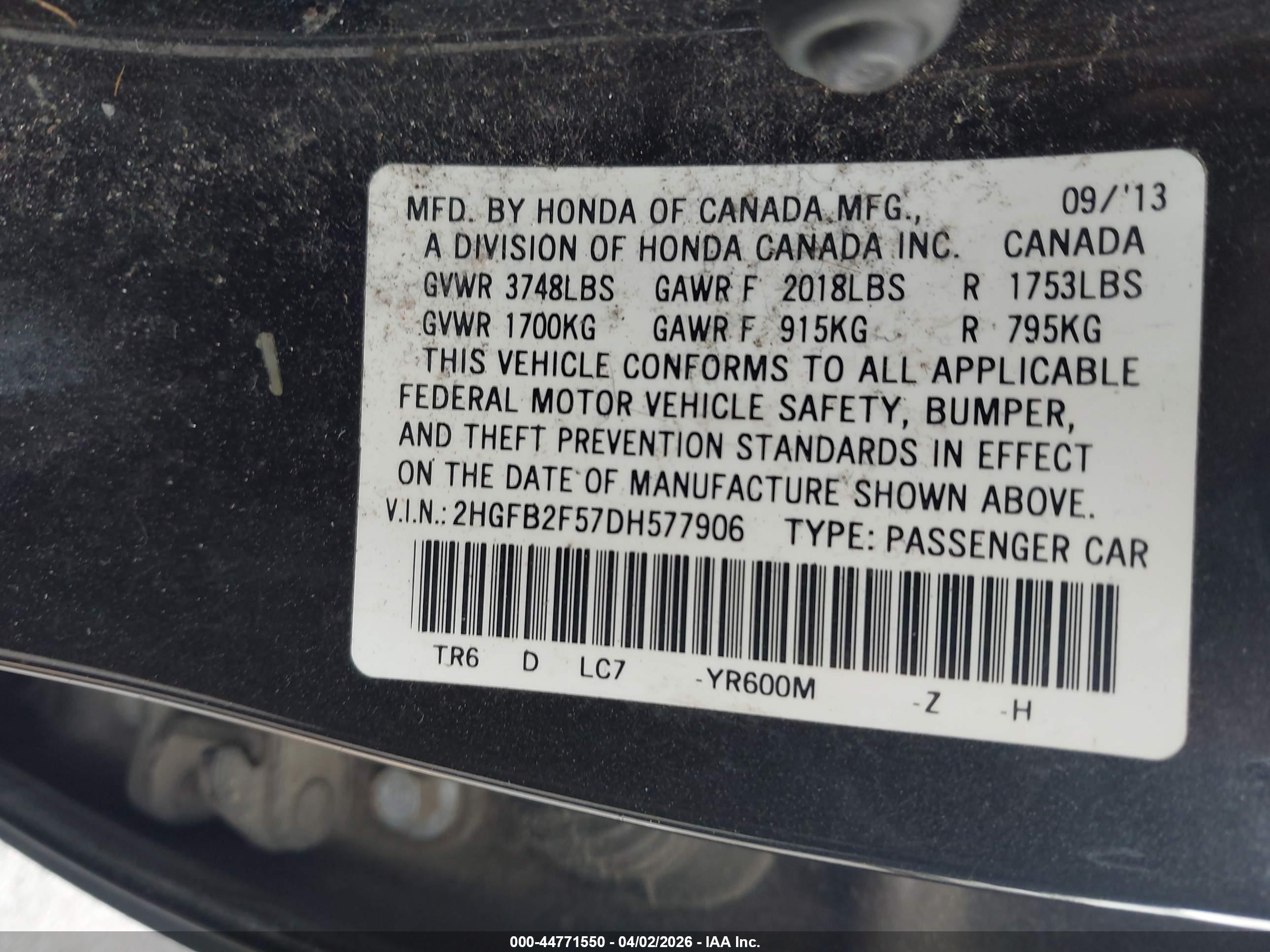 HONDA CIVIC image 9