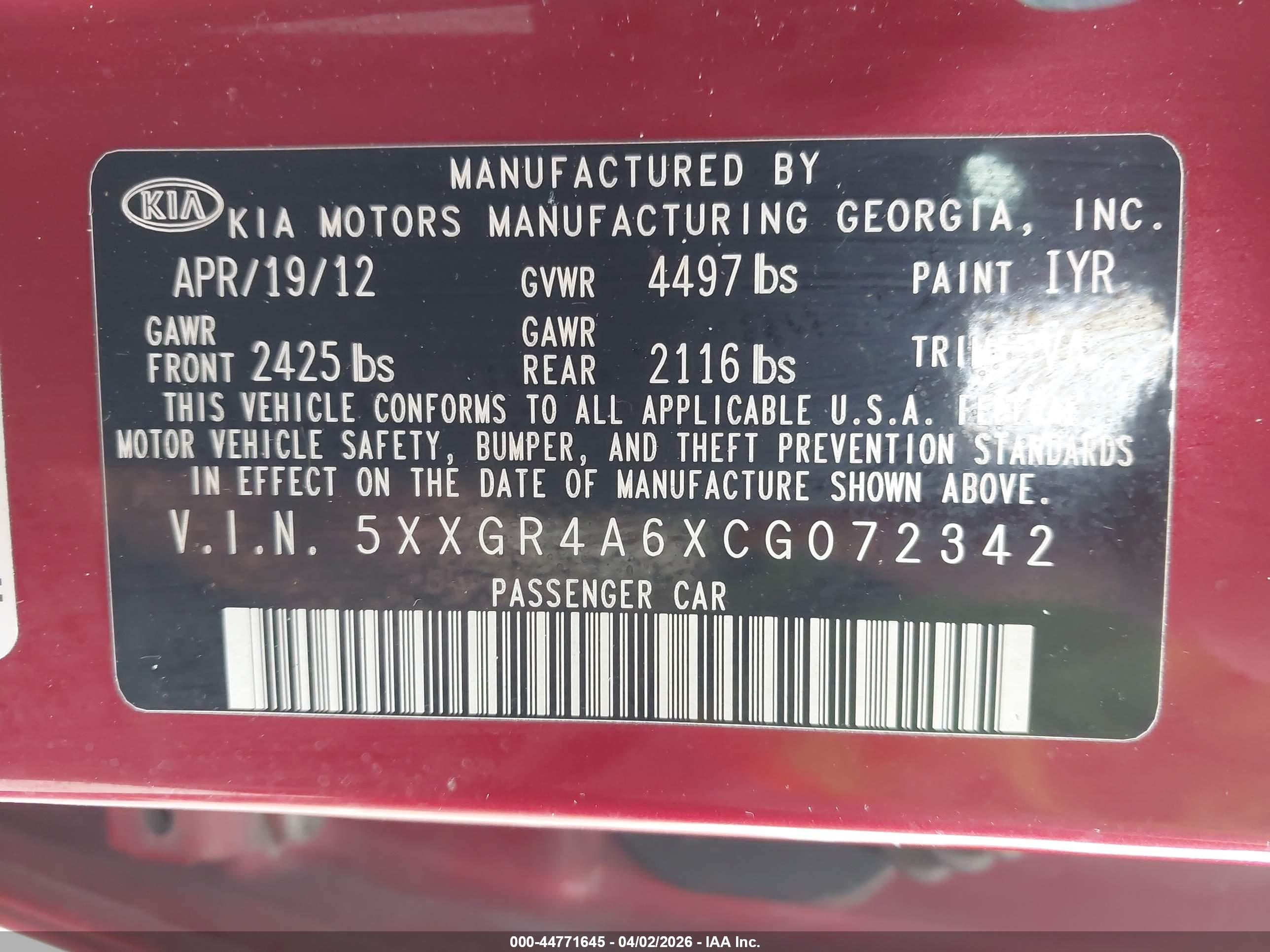 KIA OPTIMA image 9