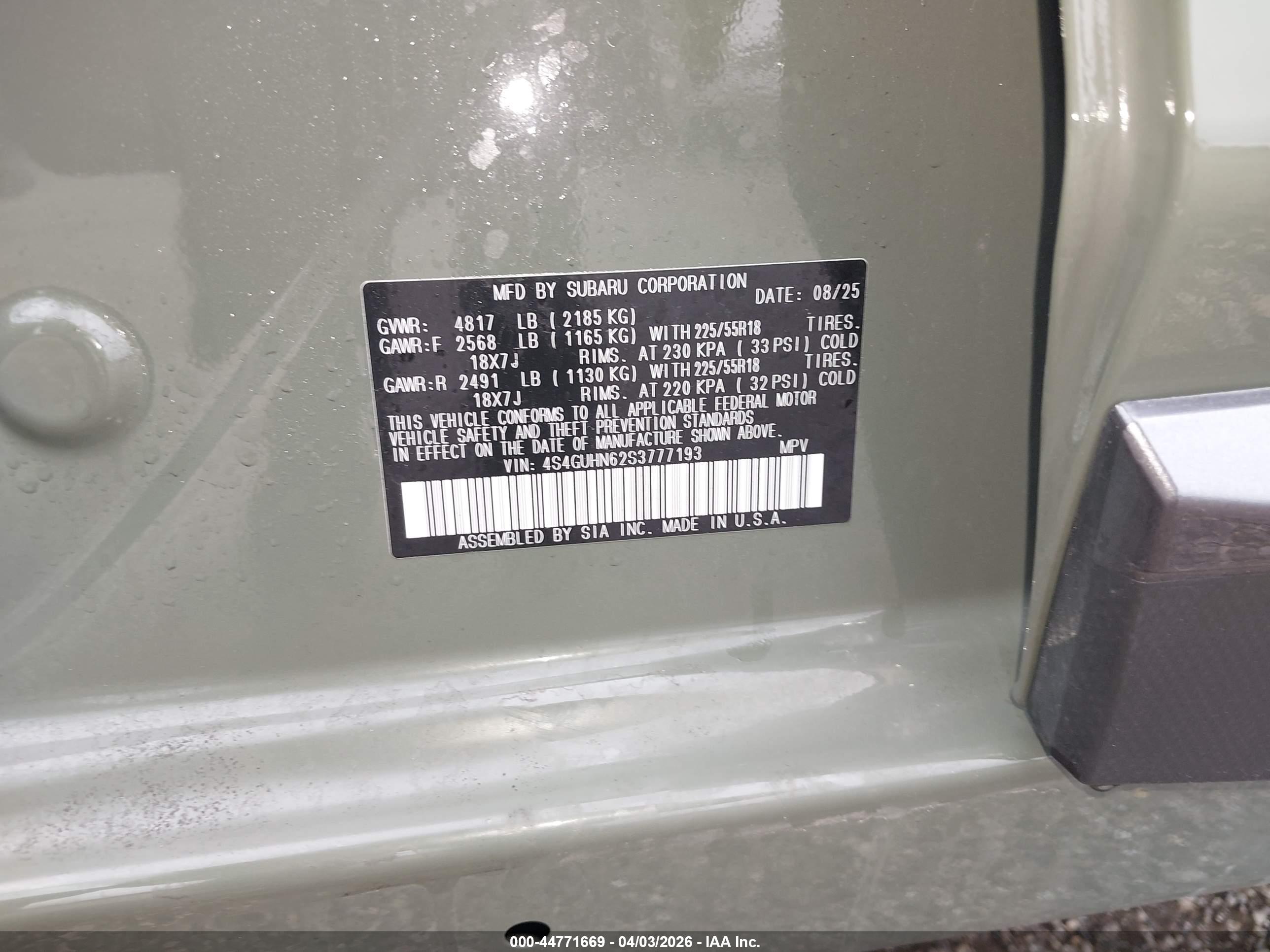 SUBARU CROSSTREK image 9