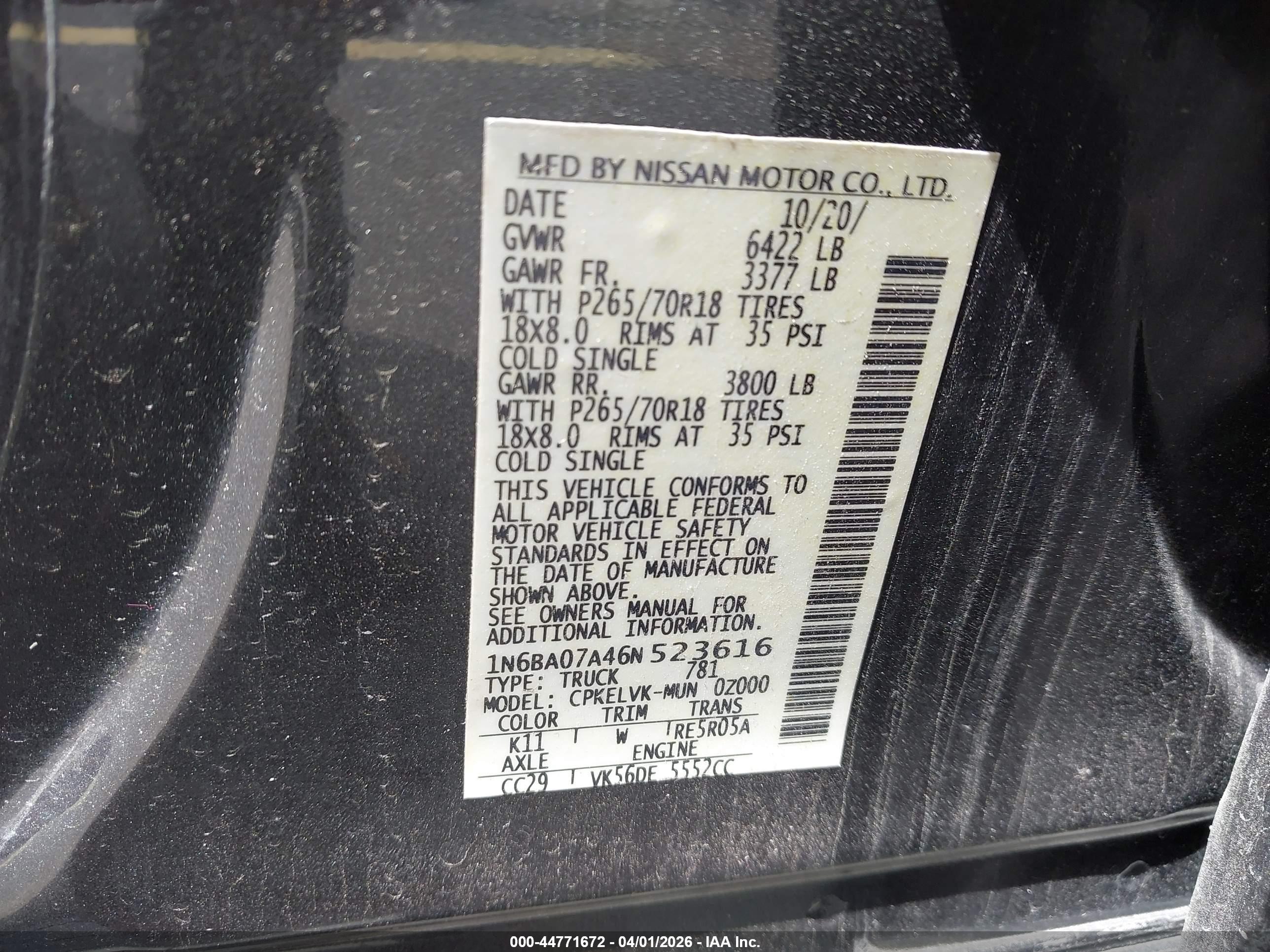 NISSAN TITAN image 9