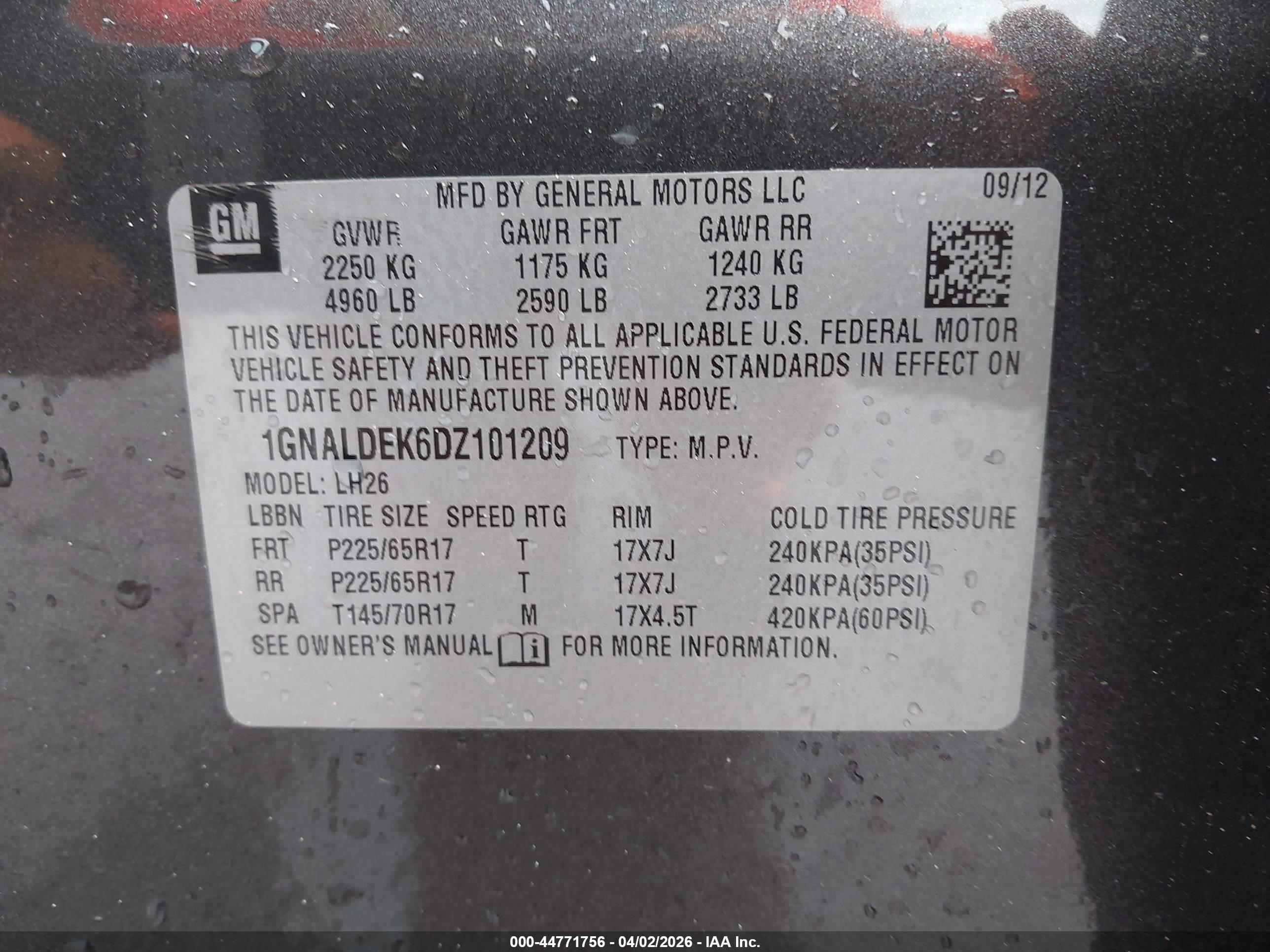 CHEVROLET EQUINOX image 9