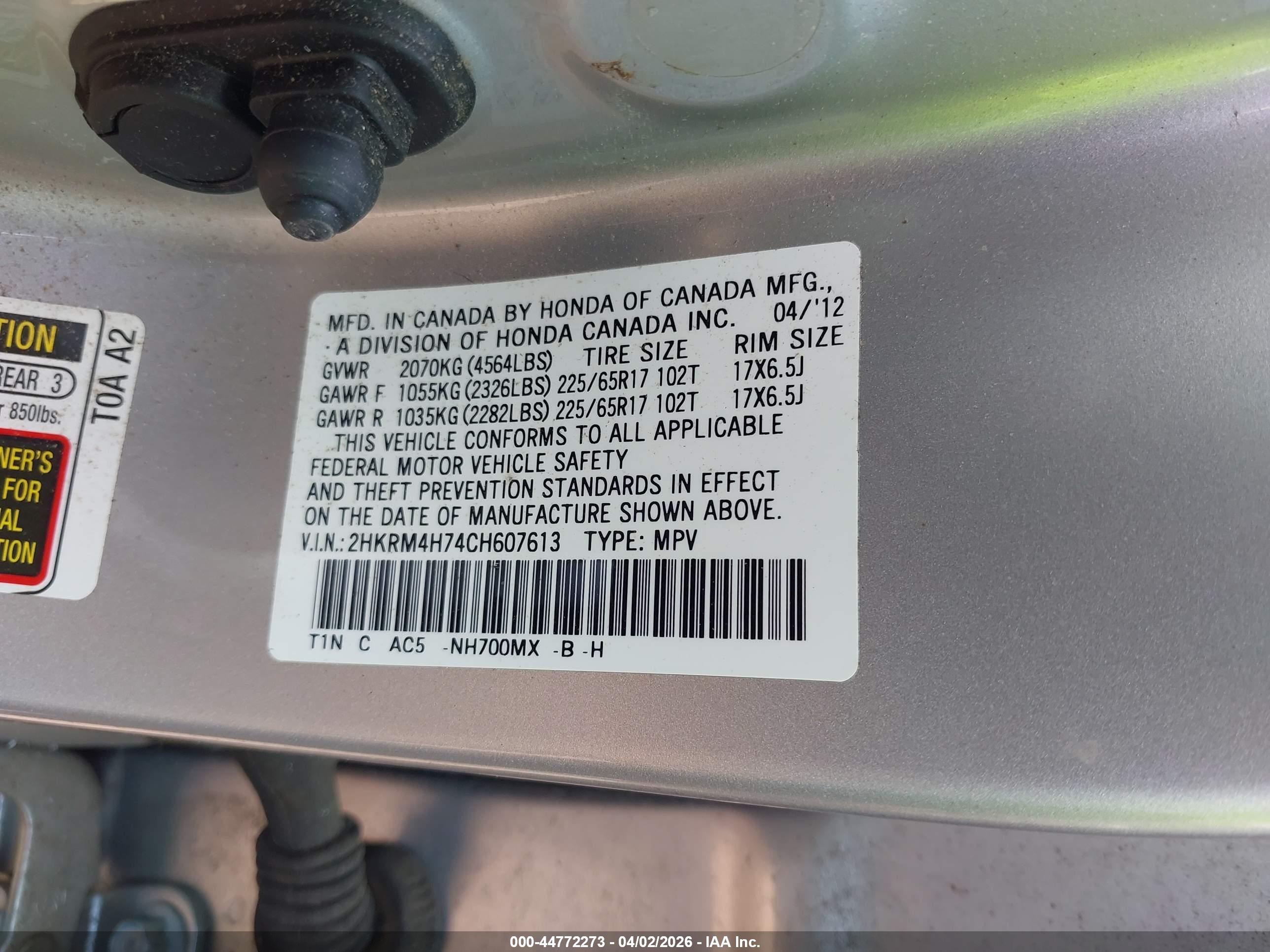 HONDA CR-V image 9