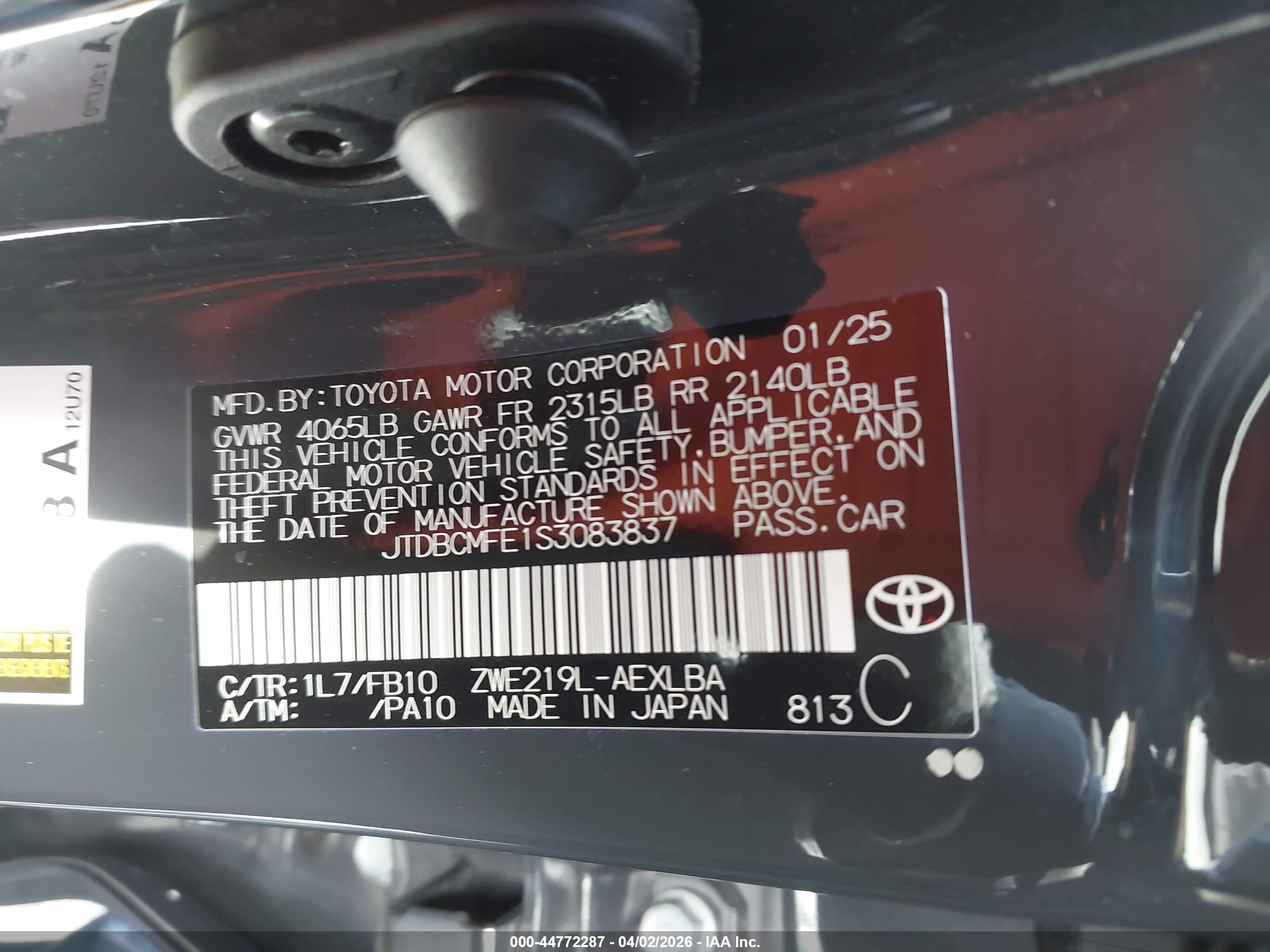TOYOTA COROLLA image 9