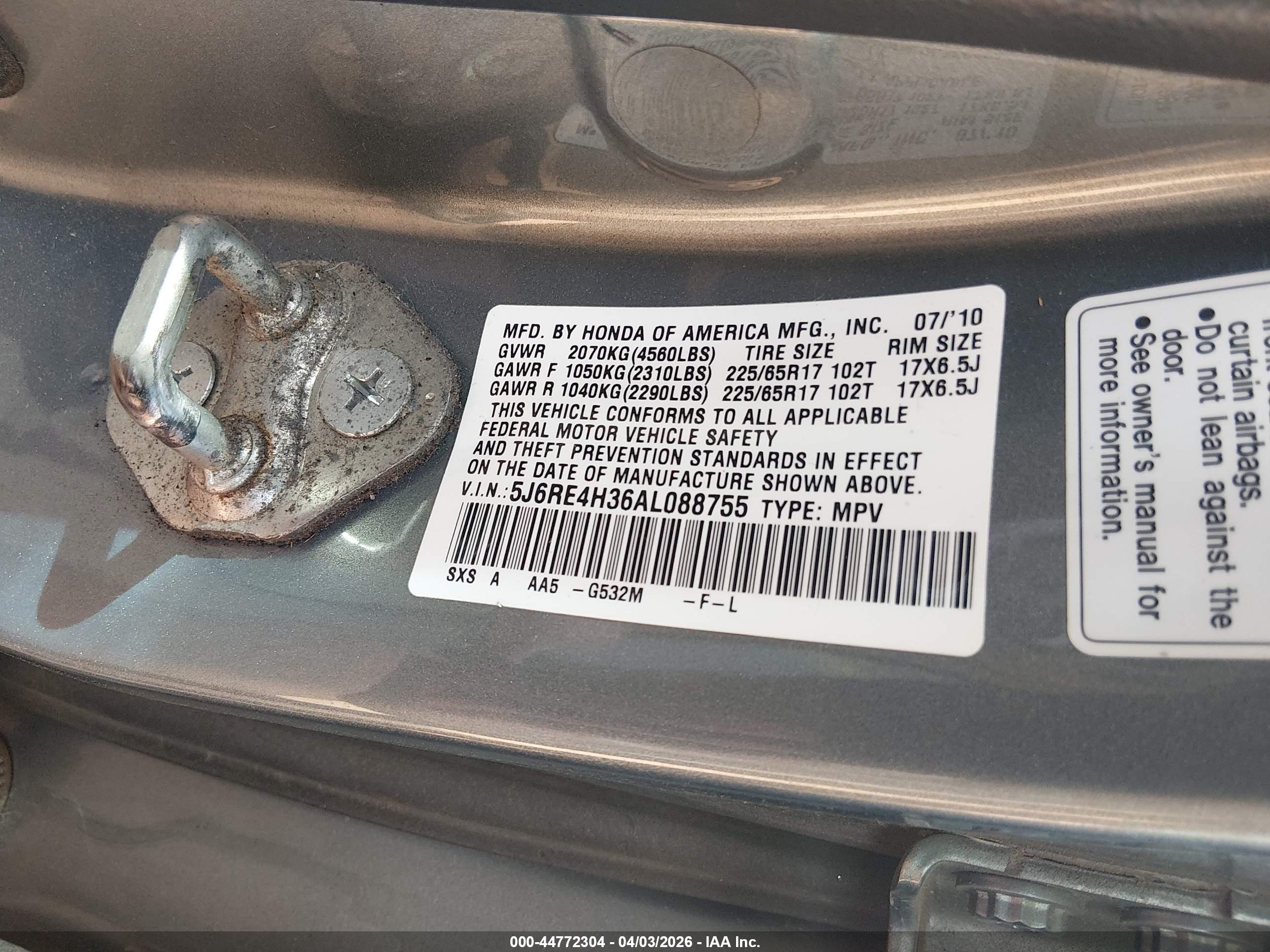 HONDA CR-V image 9