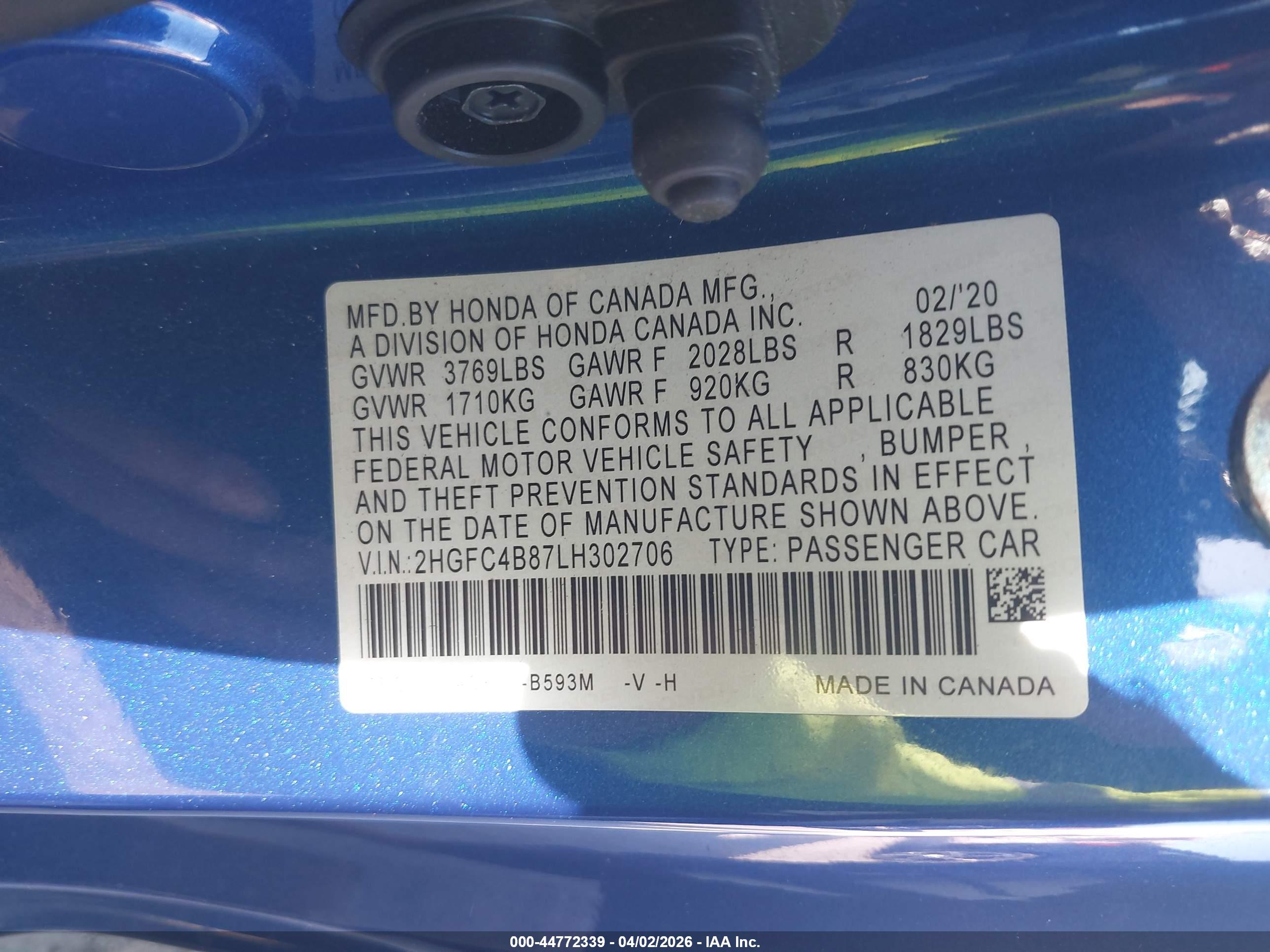 HONDA CIVIC image 9