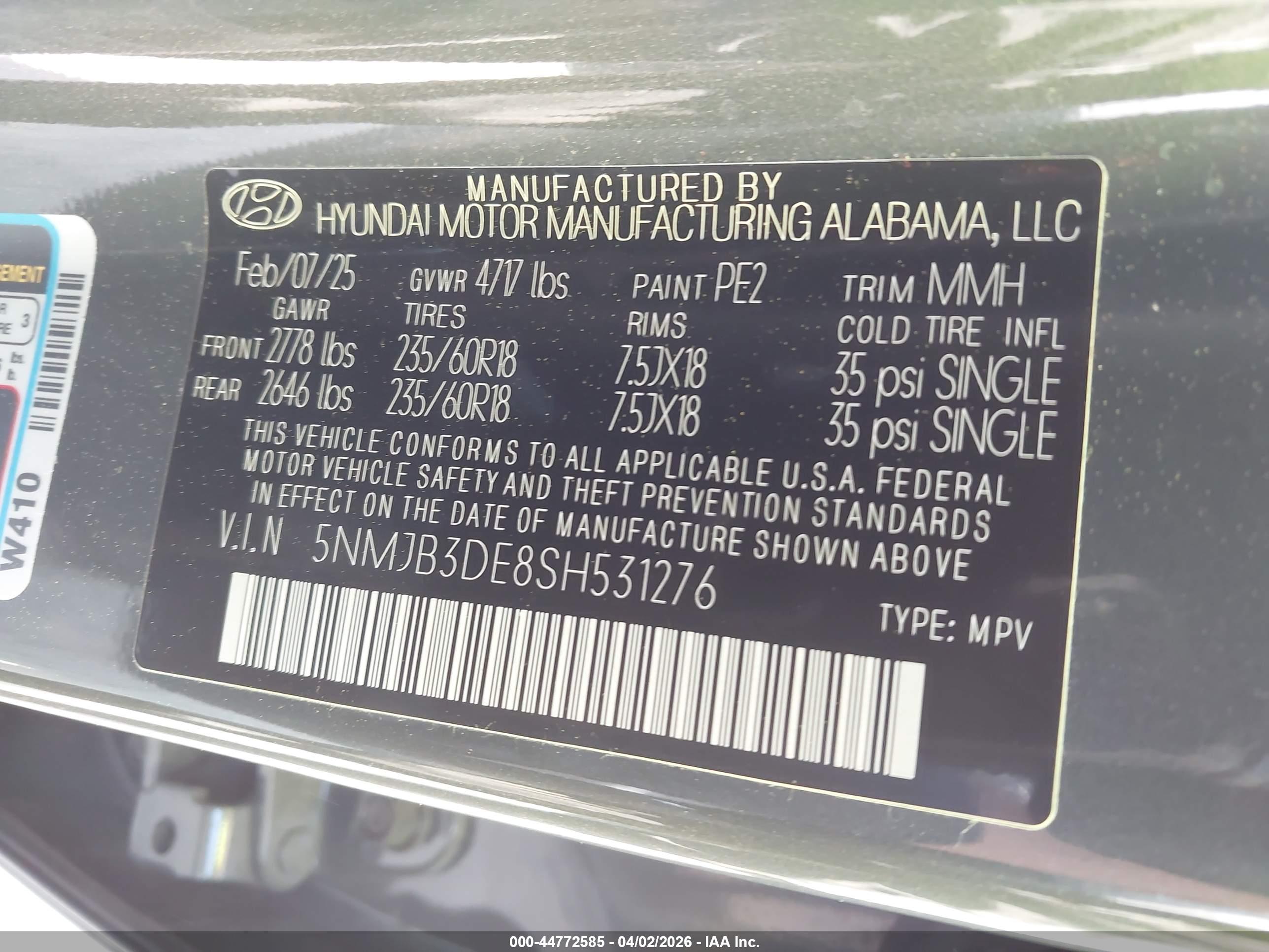 HYUNDAI TUCSON image 9
