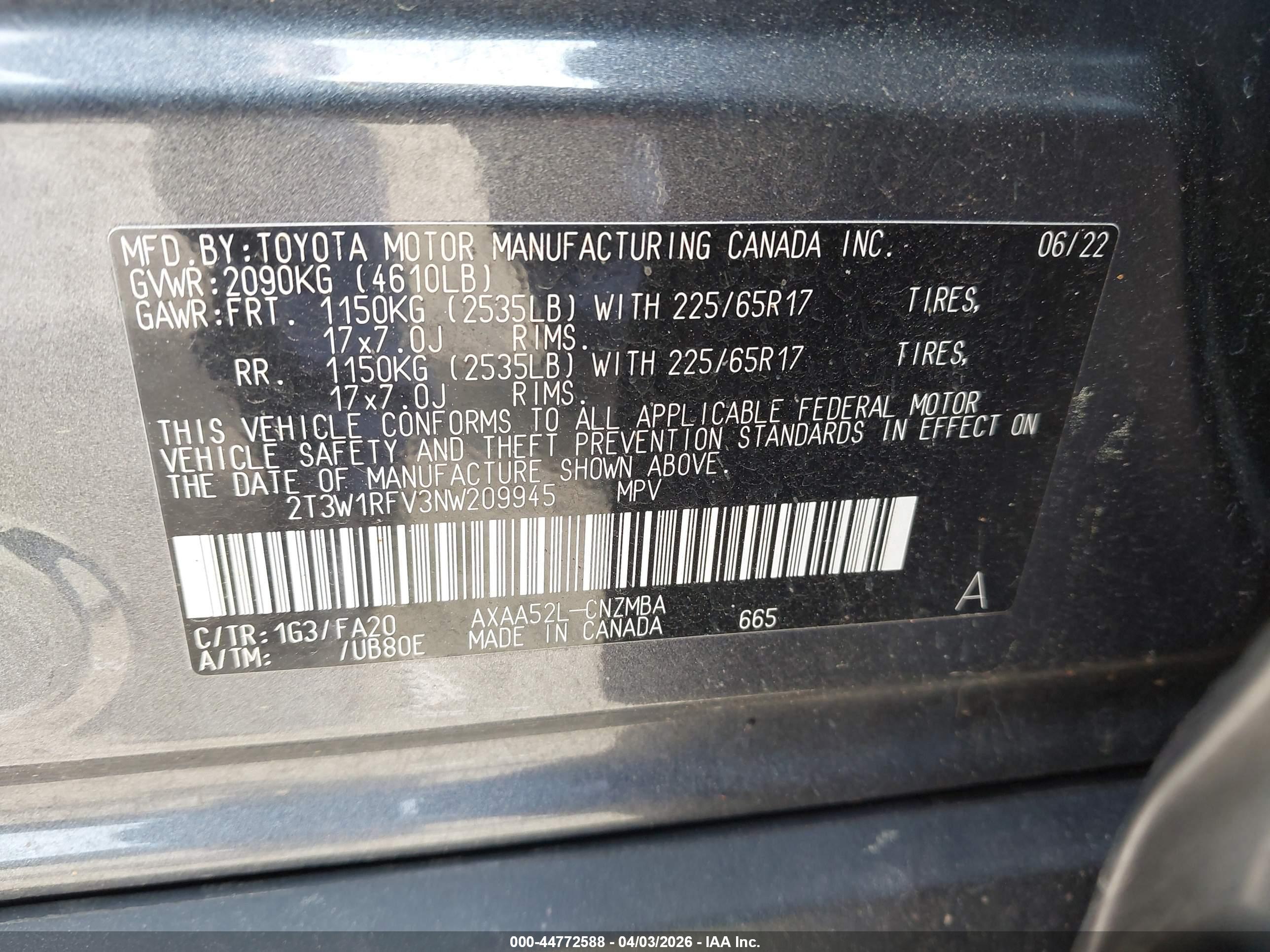 TOYOTA RAV4 image 9