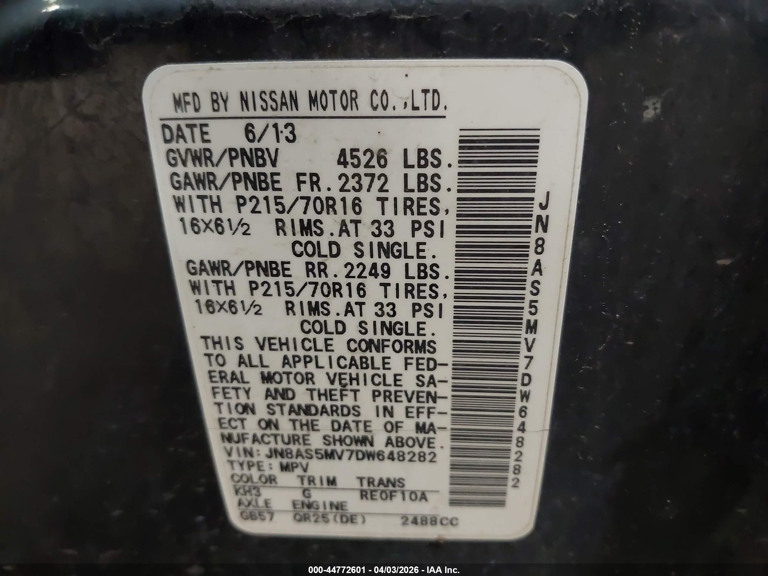 NISSAN ROGUE image 9