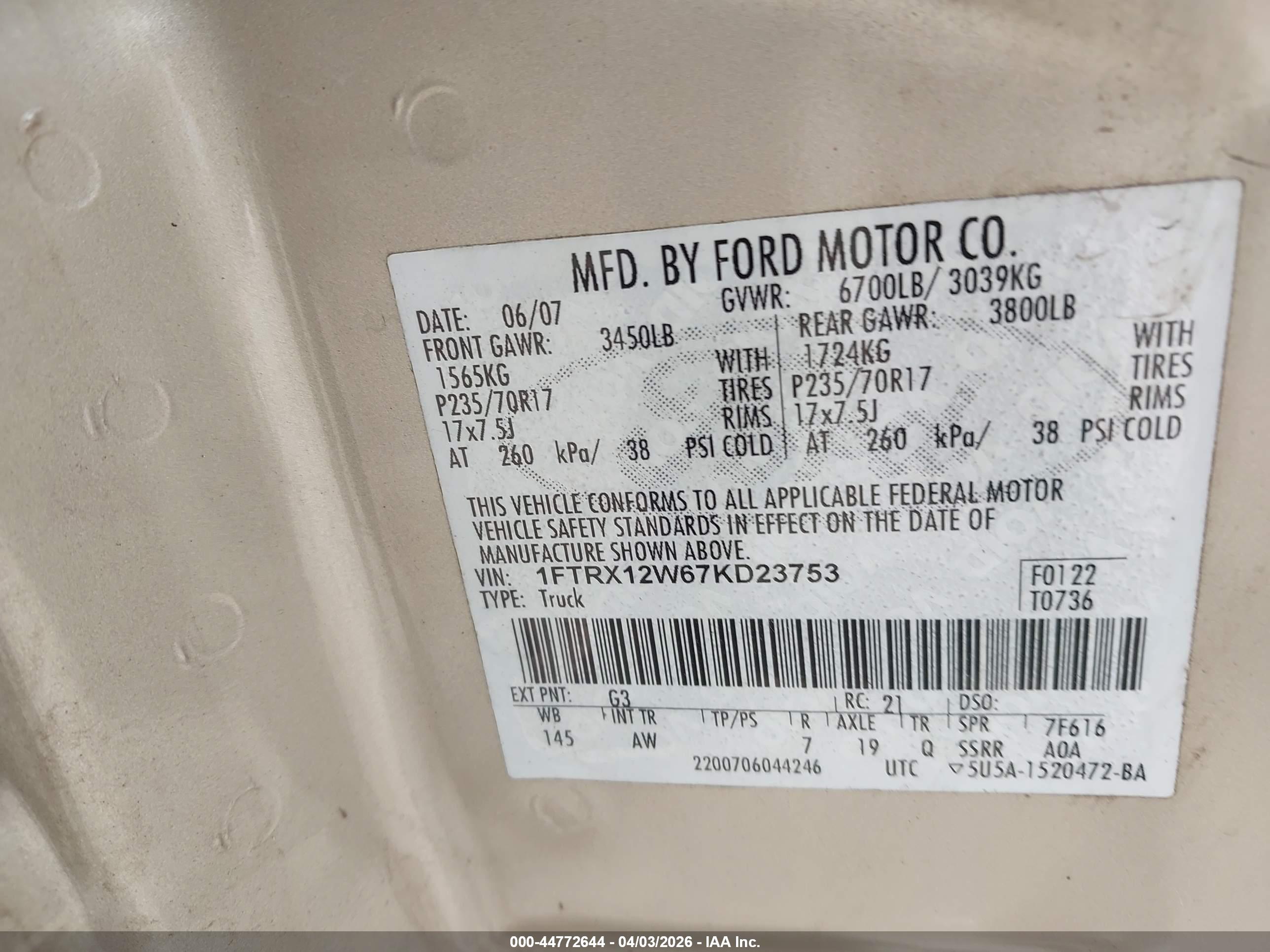 FORD F-150 image 9