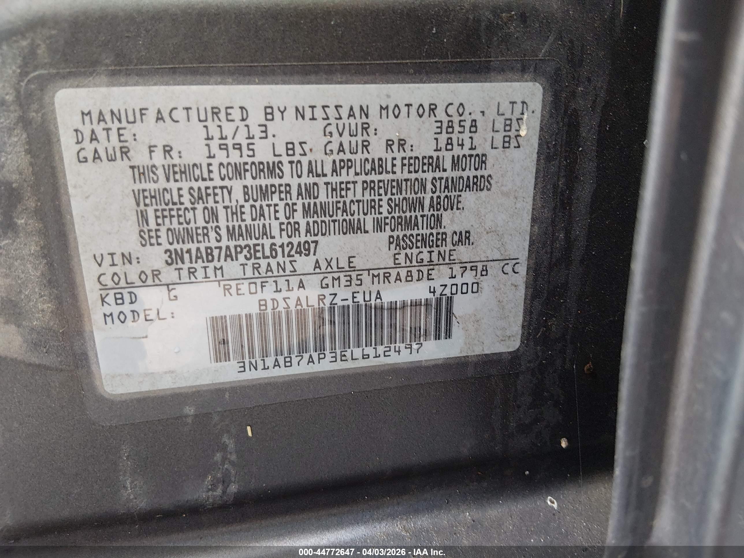 NISSAN SENTRA image 9