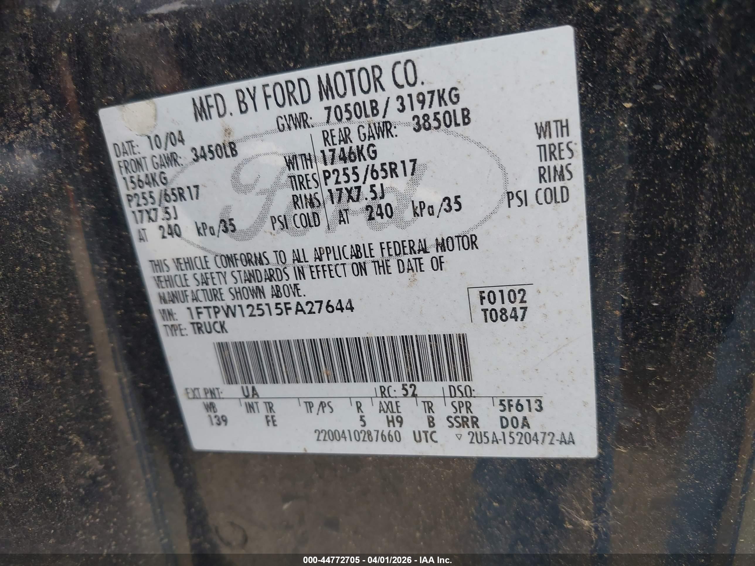 FORD F-150 image 9