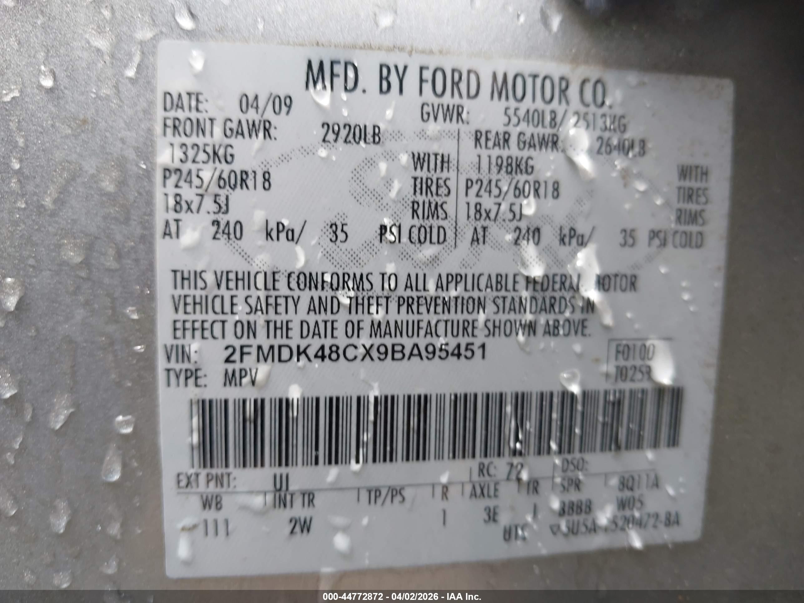 FORD EDGE image 9