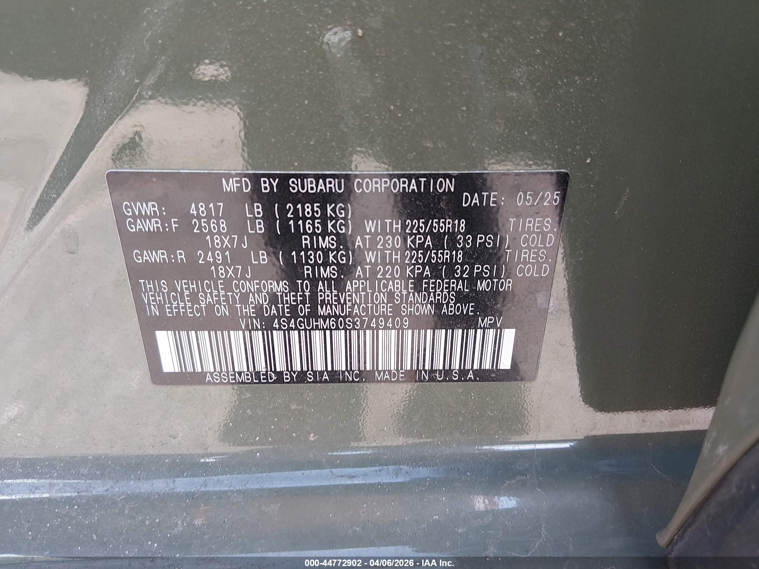 SUBARU CROSSTREK image 9