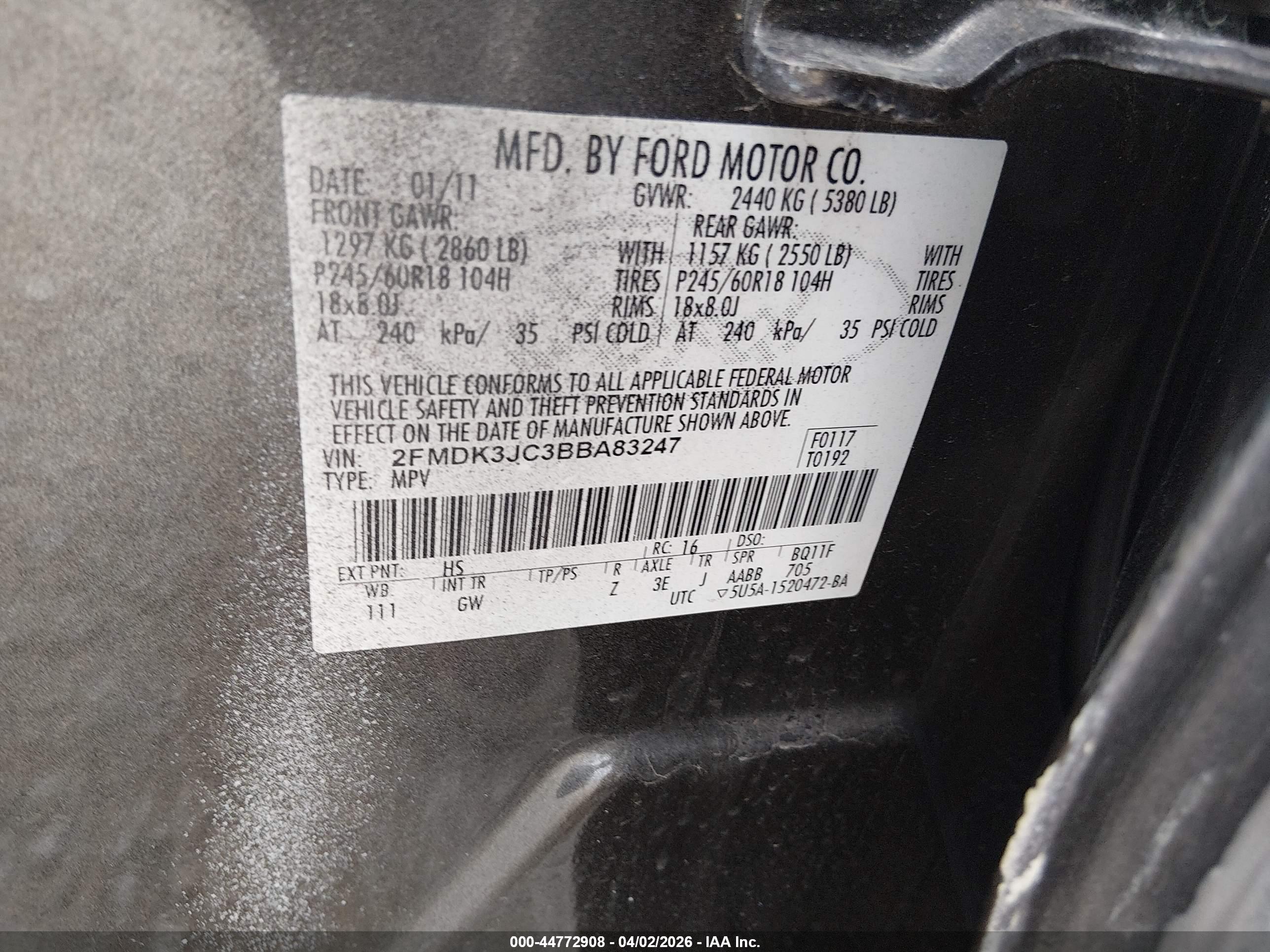 FORD EDGE image 9
