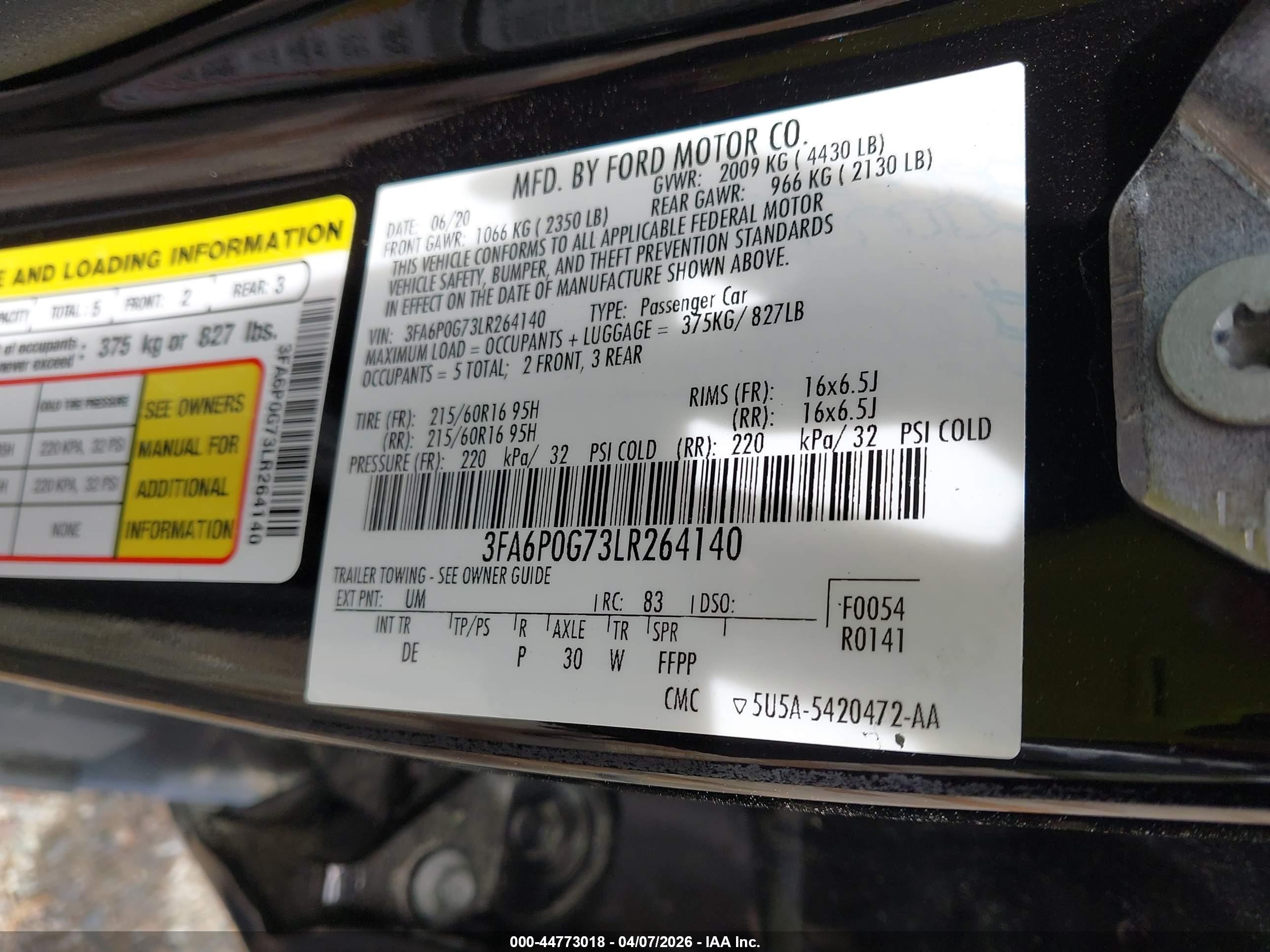 FORD FUSION image 9