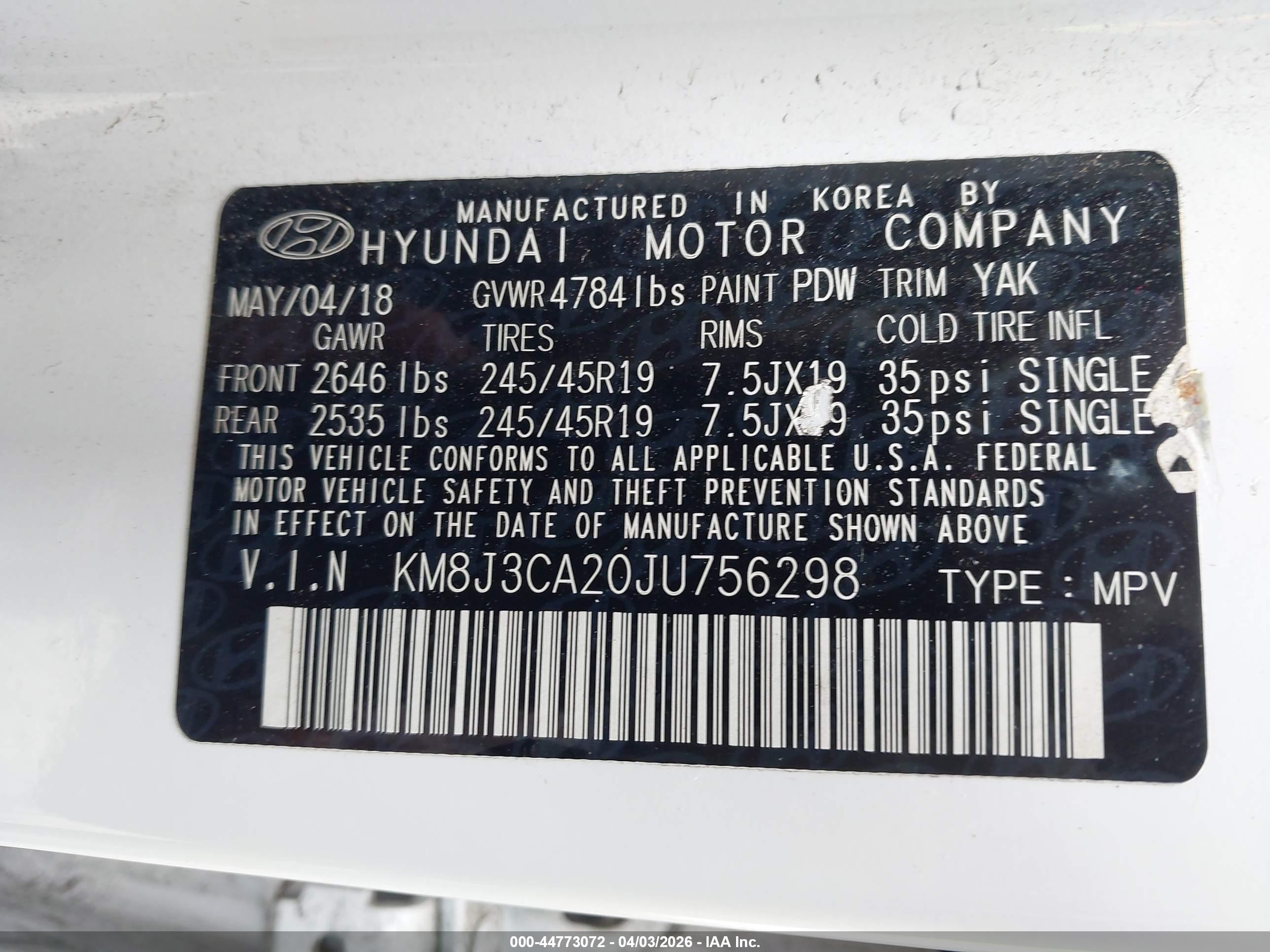 HYUNDAI TUCSON image 9