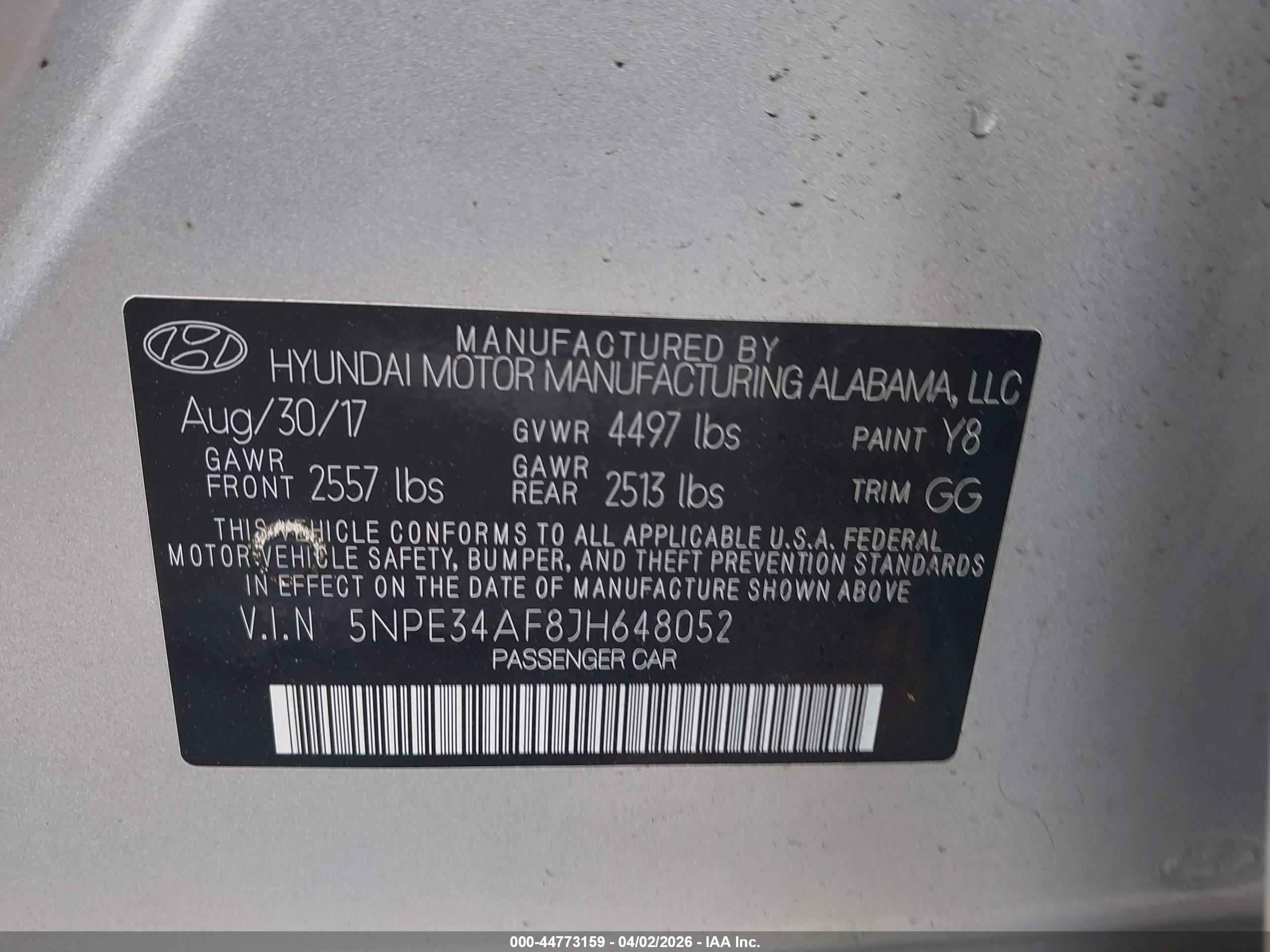 HYUNDAI SONATA image 9