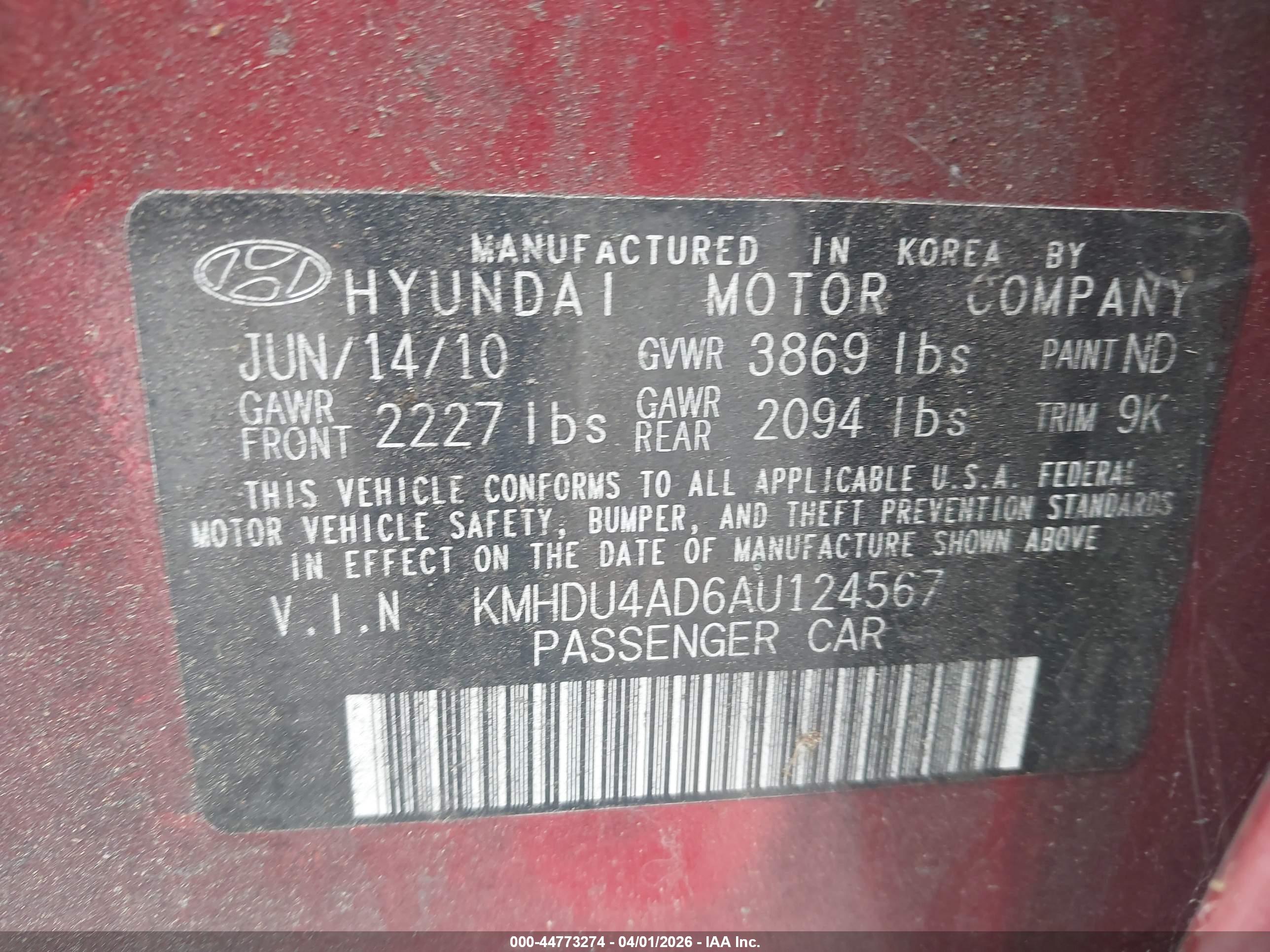 HYUNDAI ELANTRA image 9
