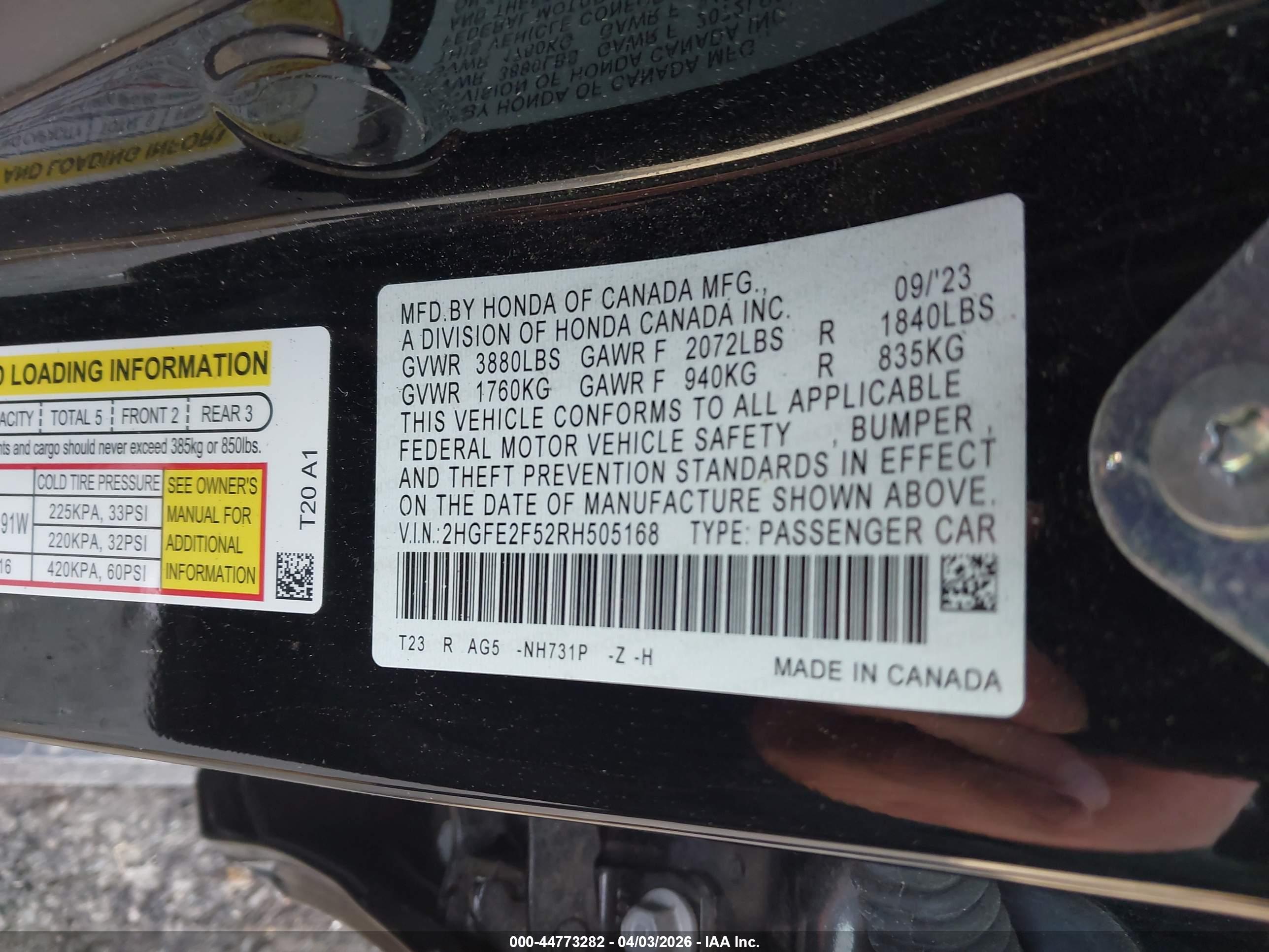 HONDA CIVIC image 9
