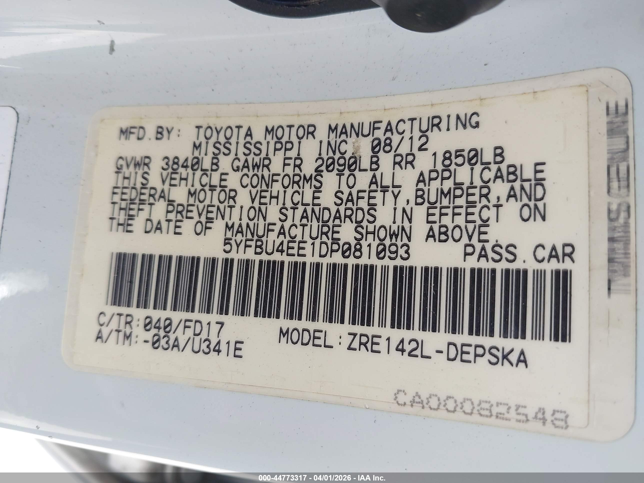TOYOTA COROLLA image 9