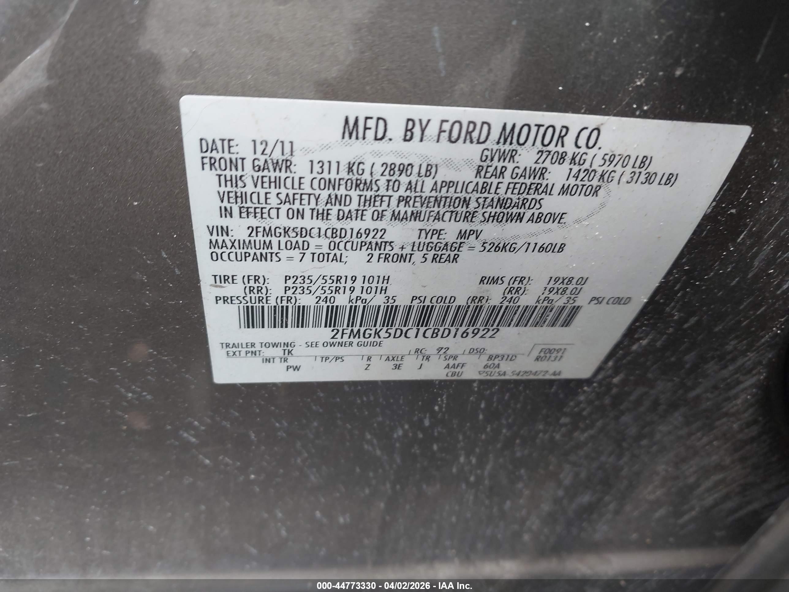 FORD FLEX image 9