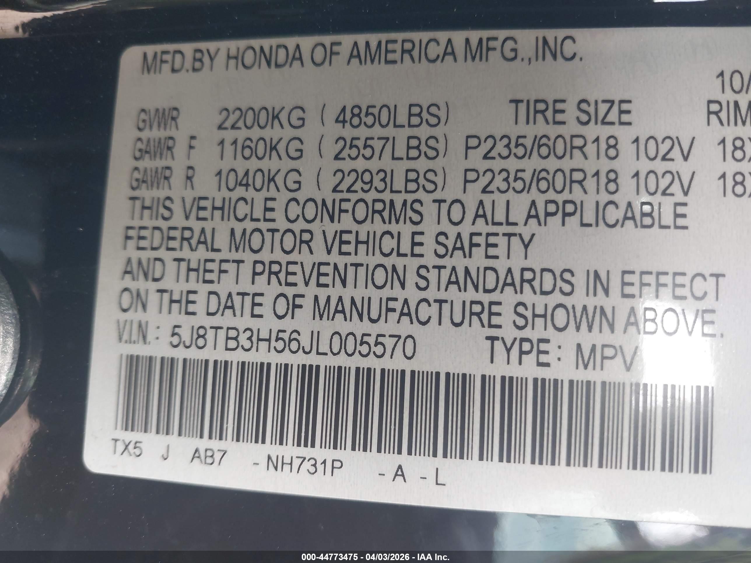 ACURA RDX image 9