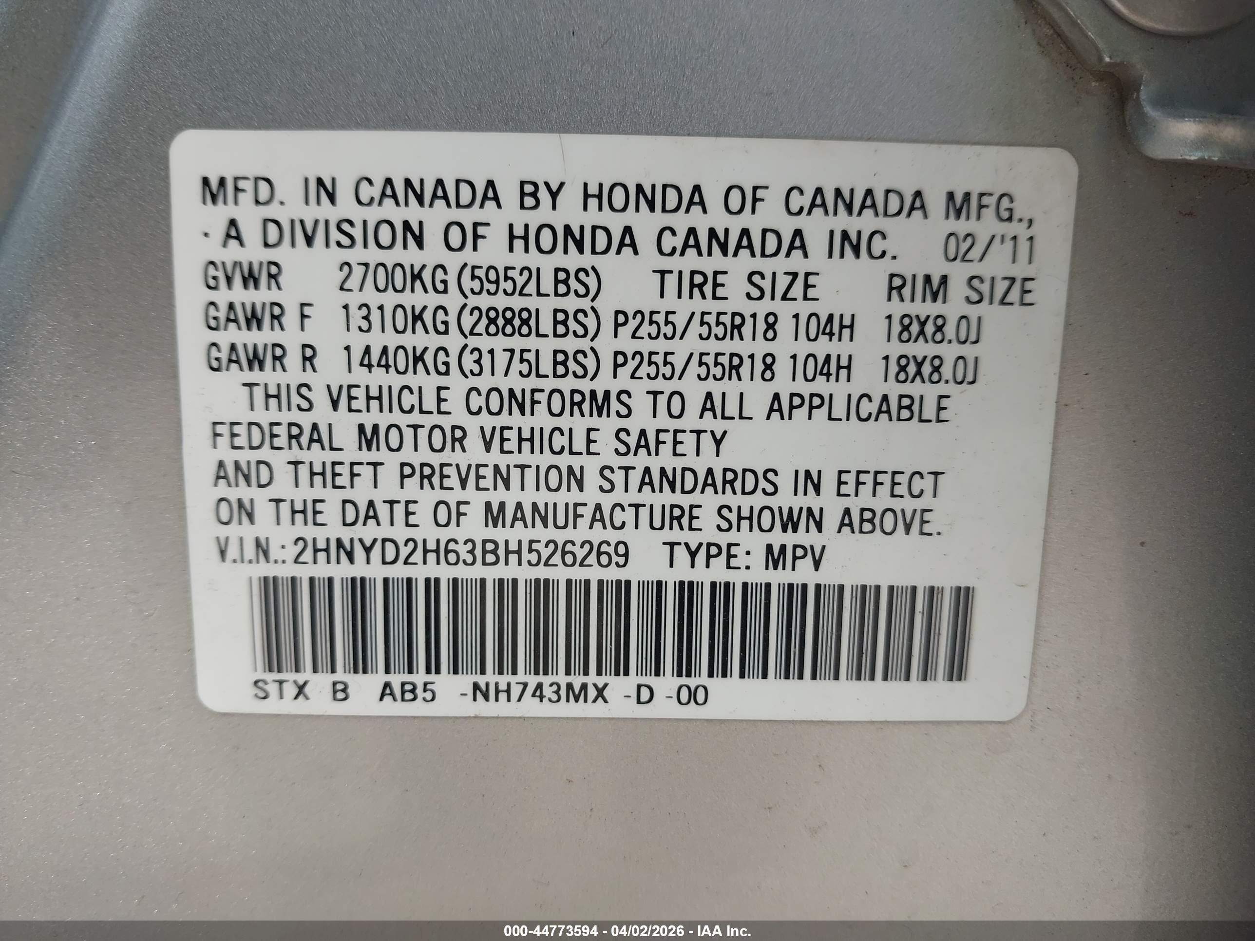 ACURA MDX image 9