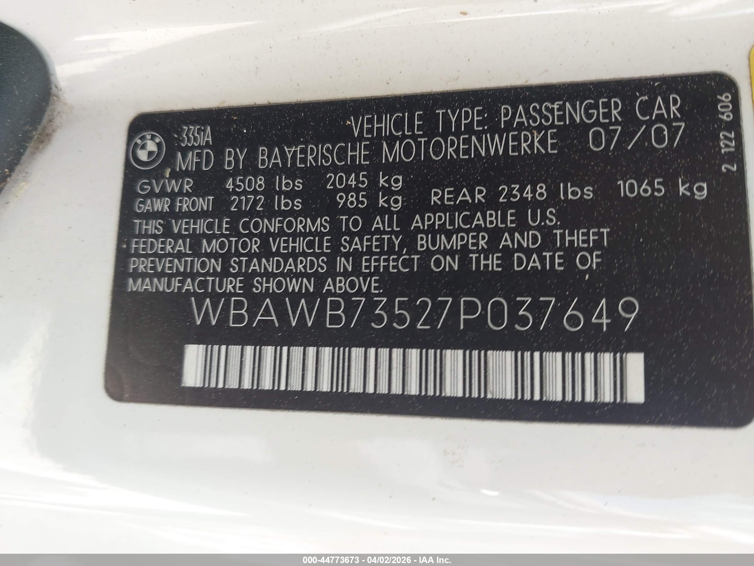 BMW 335I image 9