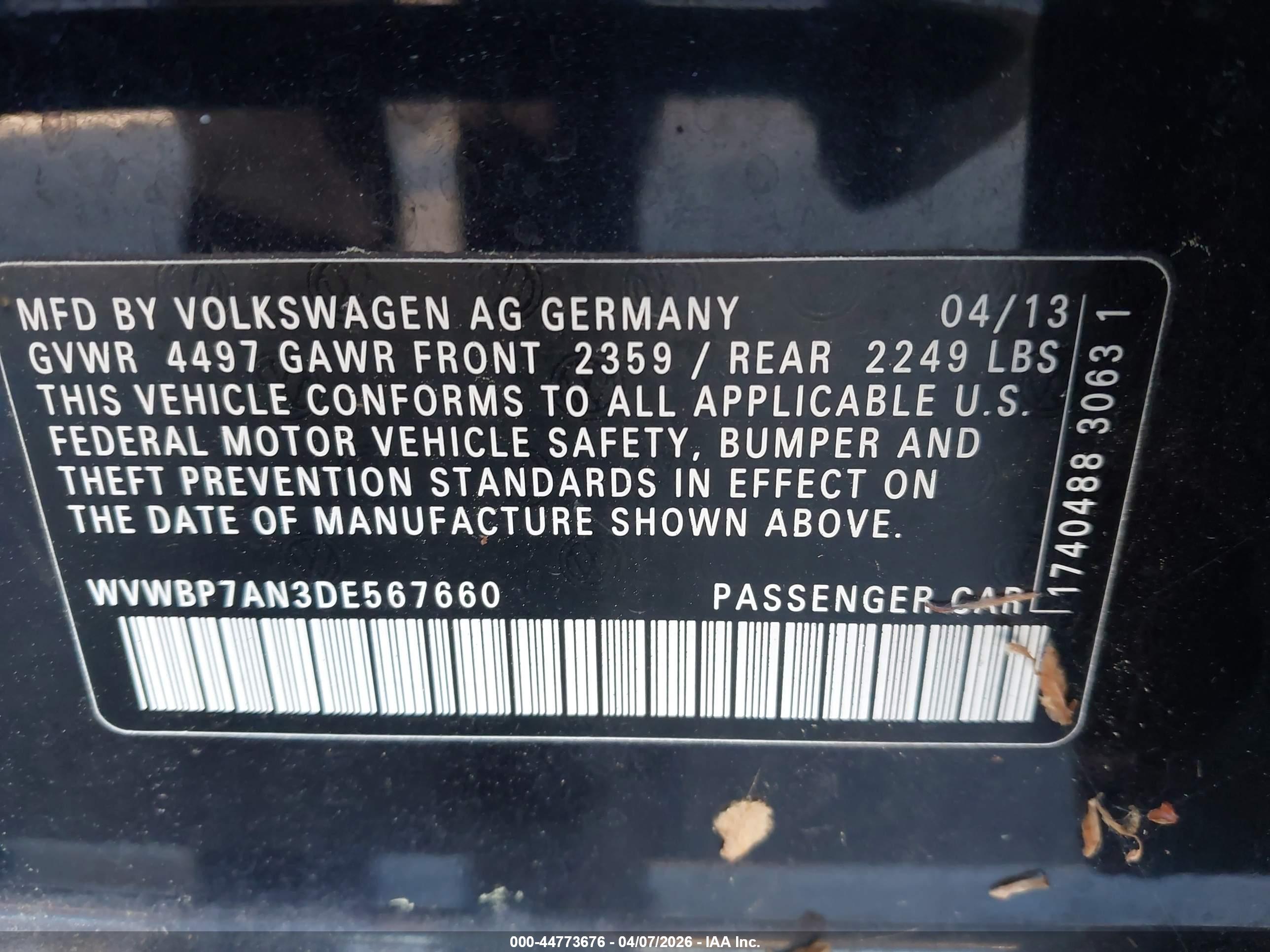 VOLKSWAGEN CC image 9