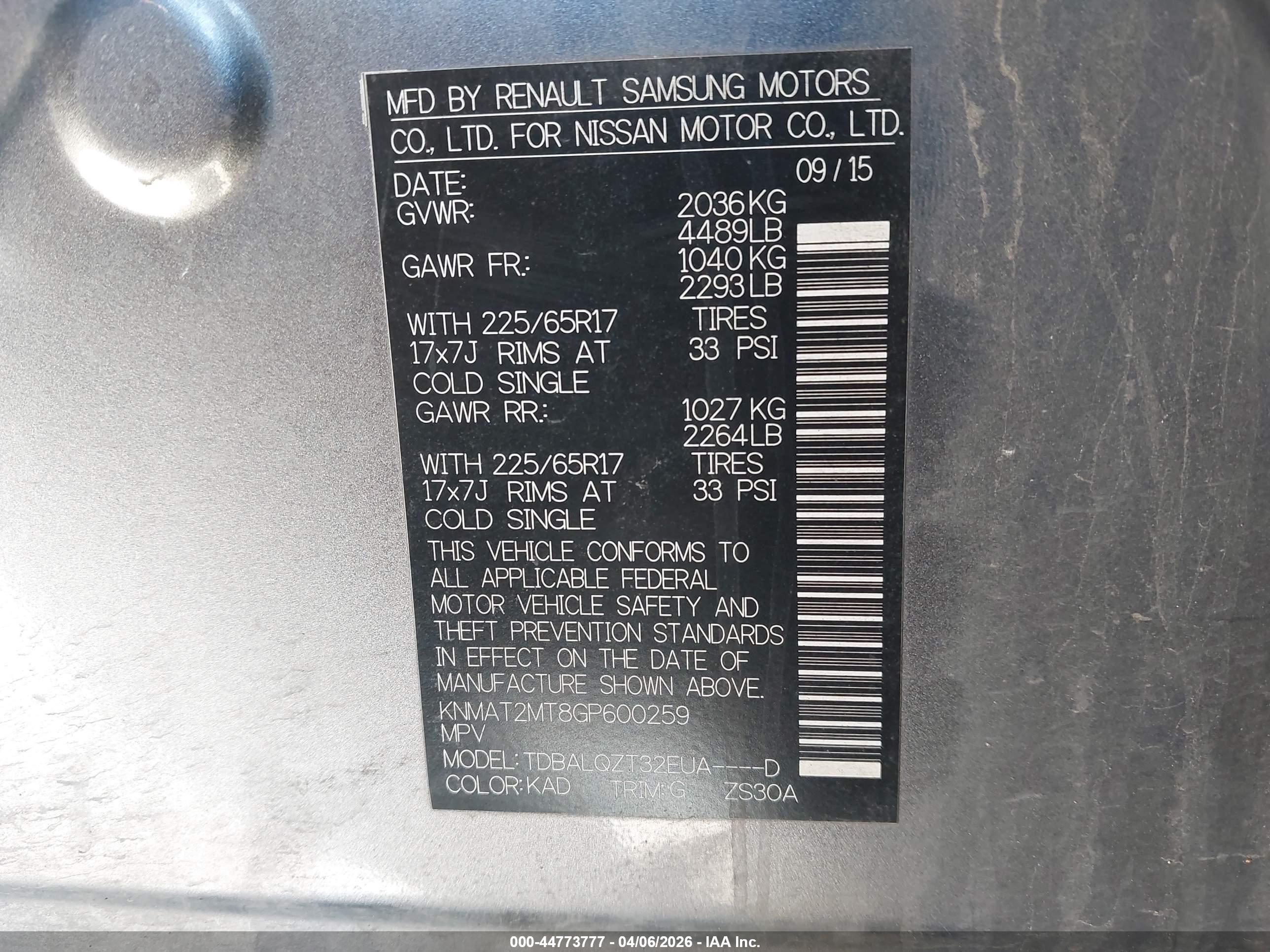 NISSAN ROGUE image 9
