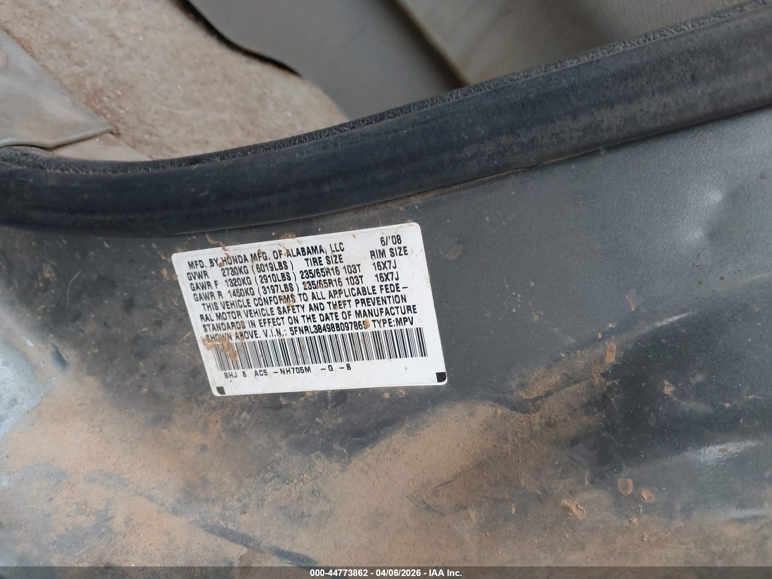 HONDA ODYSSEY image 9
