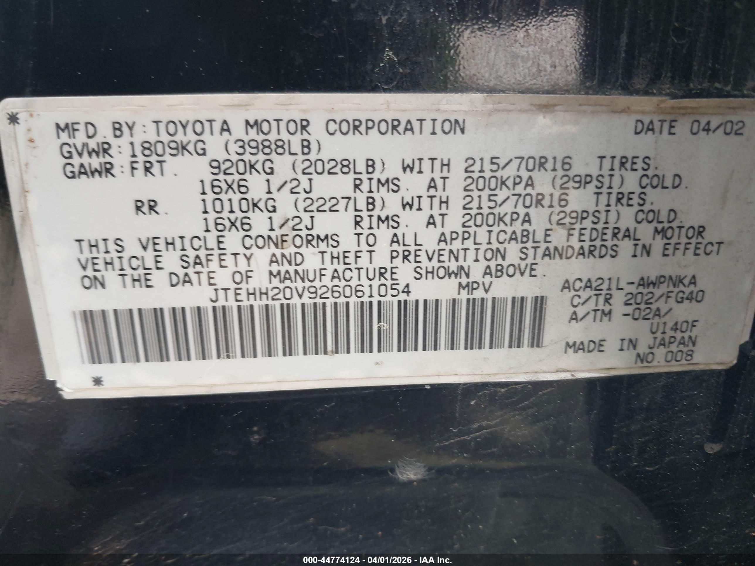 TOYOTA RAV4 image 9