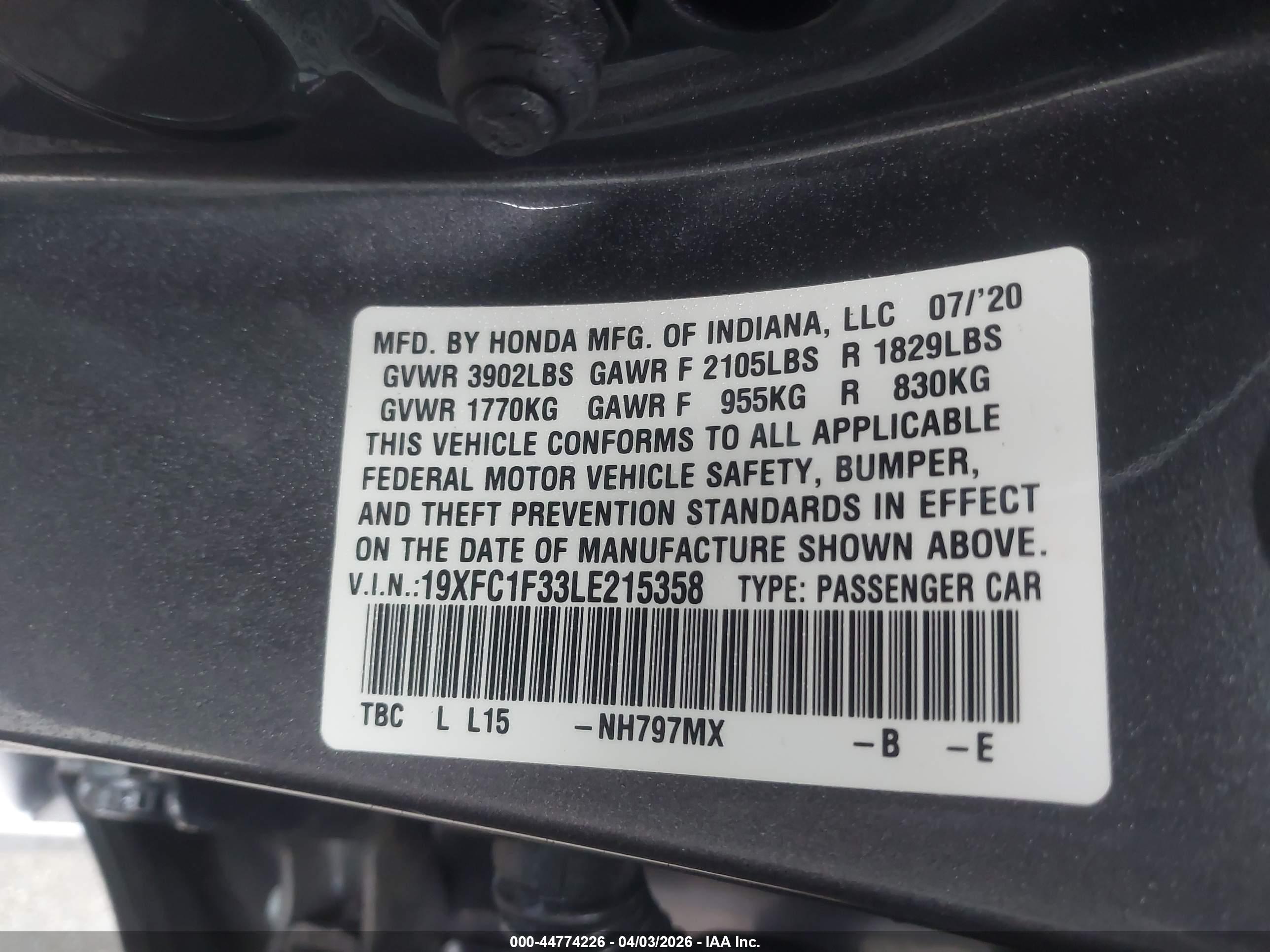 HONDA CIVIC image 9