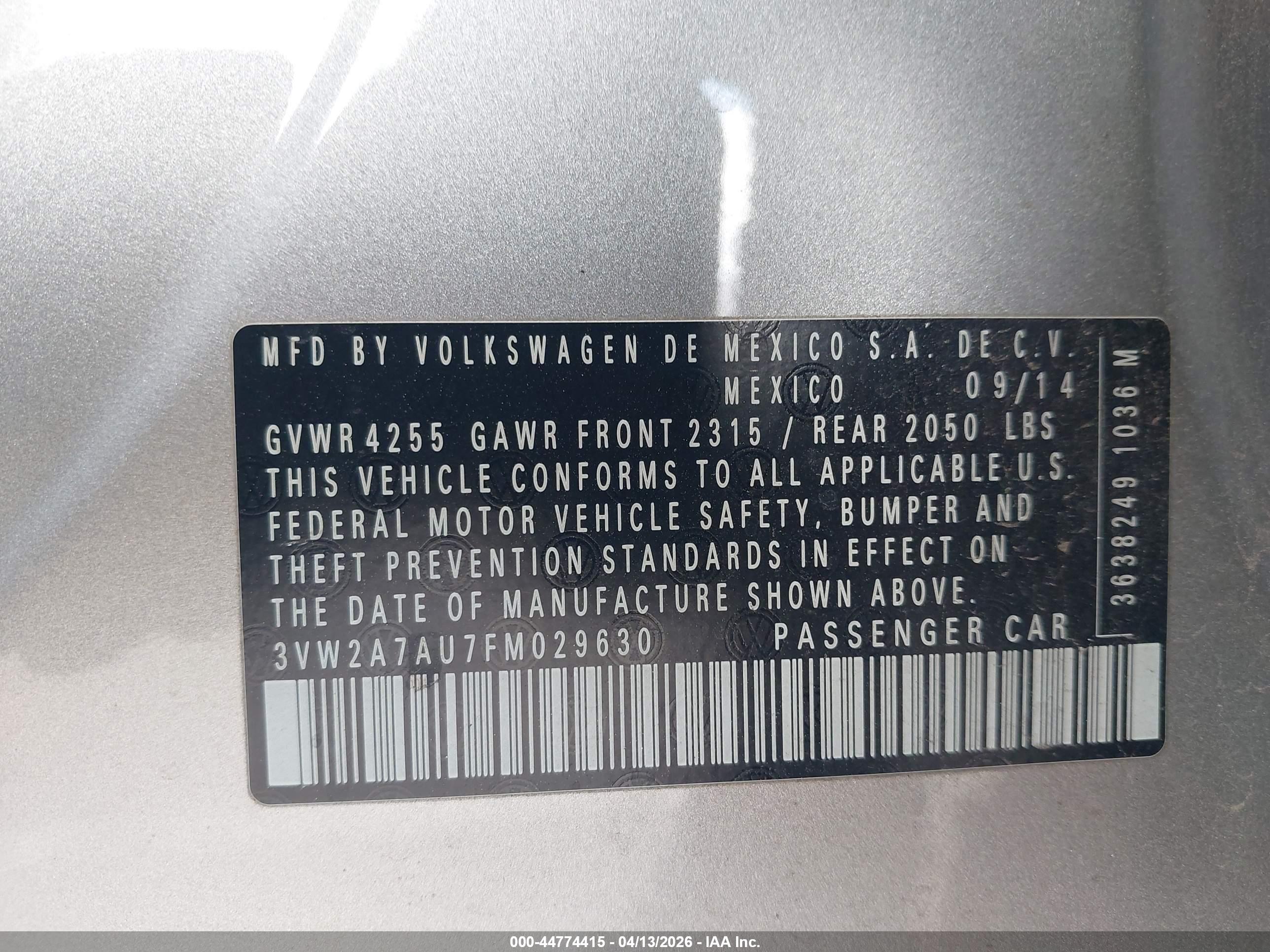 VOLKSWAGEN GOLF image 9