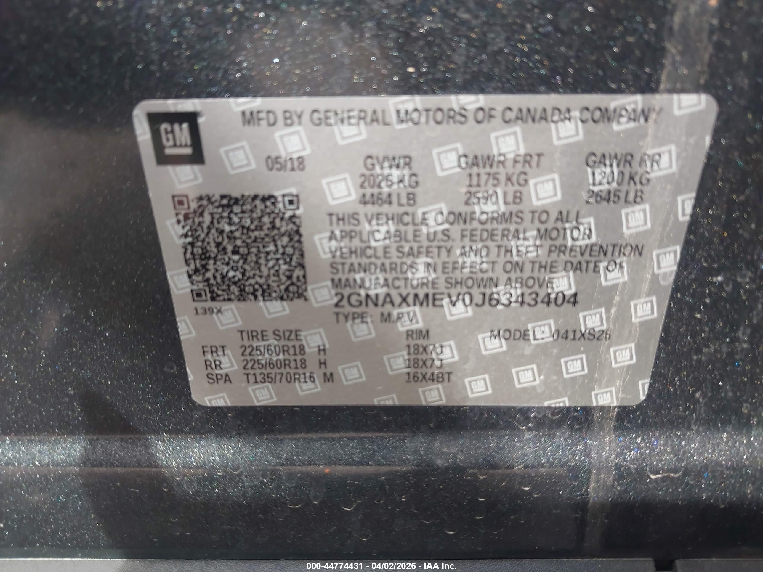 CHEVROLET EQUINOX image 9
