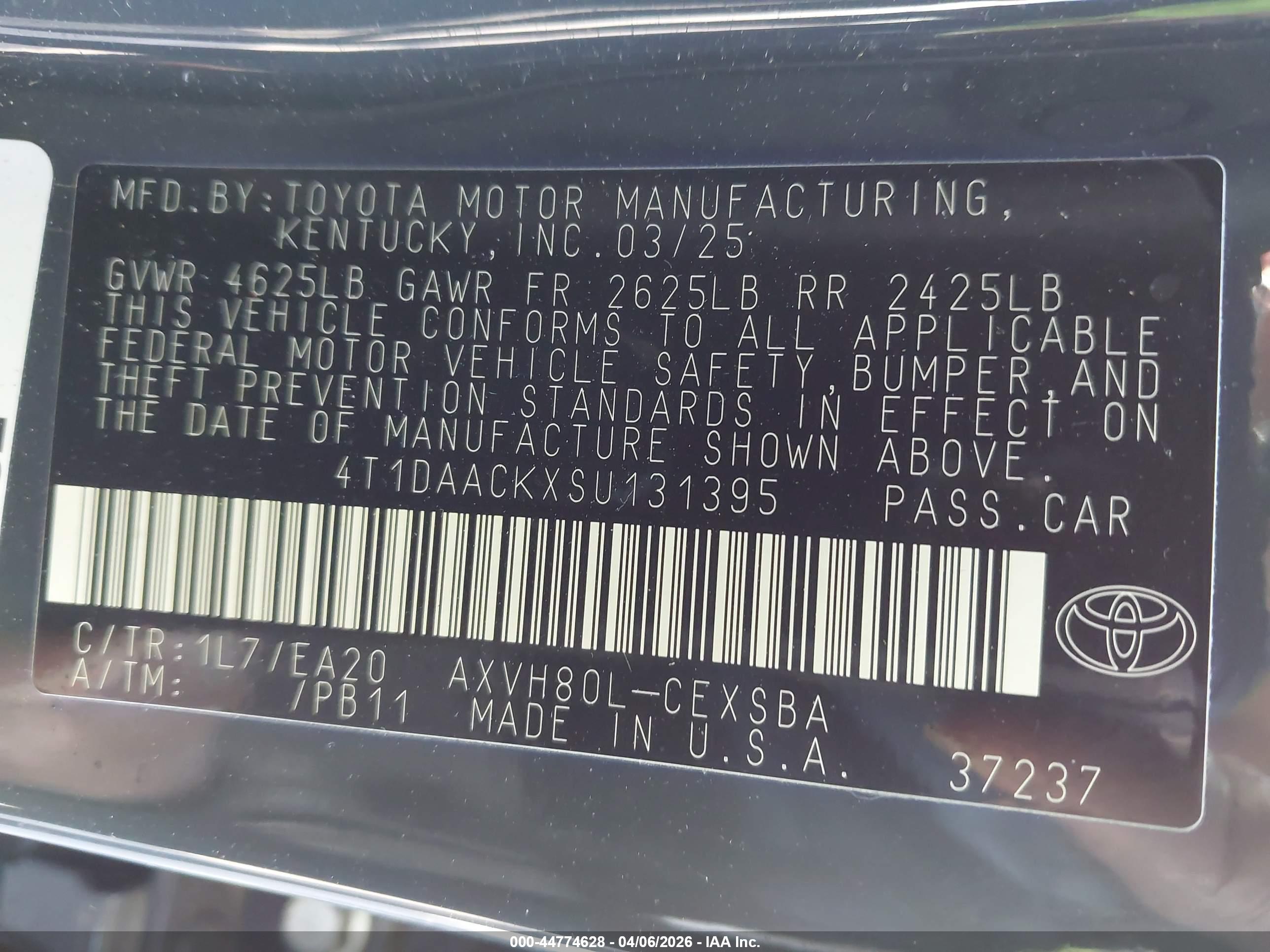 TOYOTA CAMRY image 9