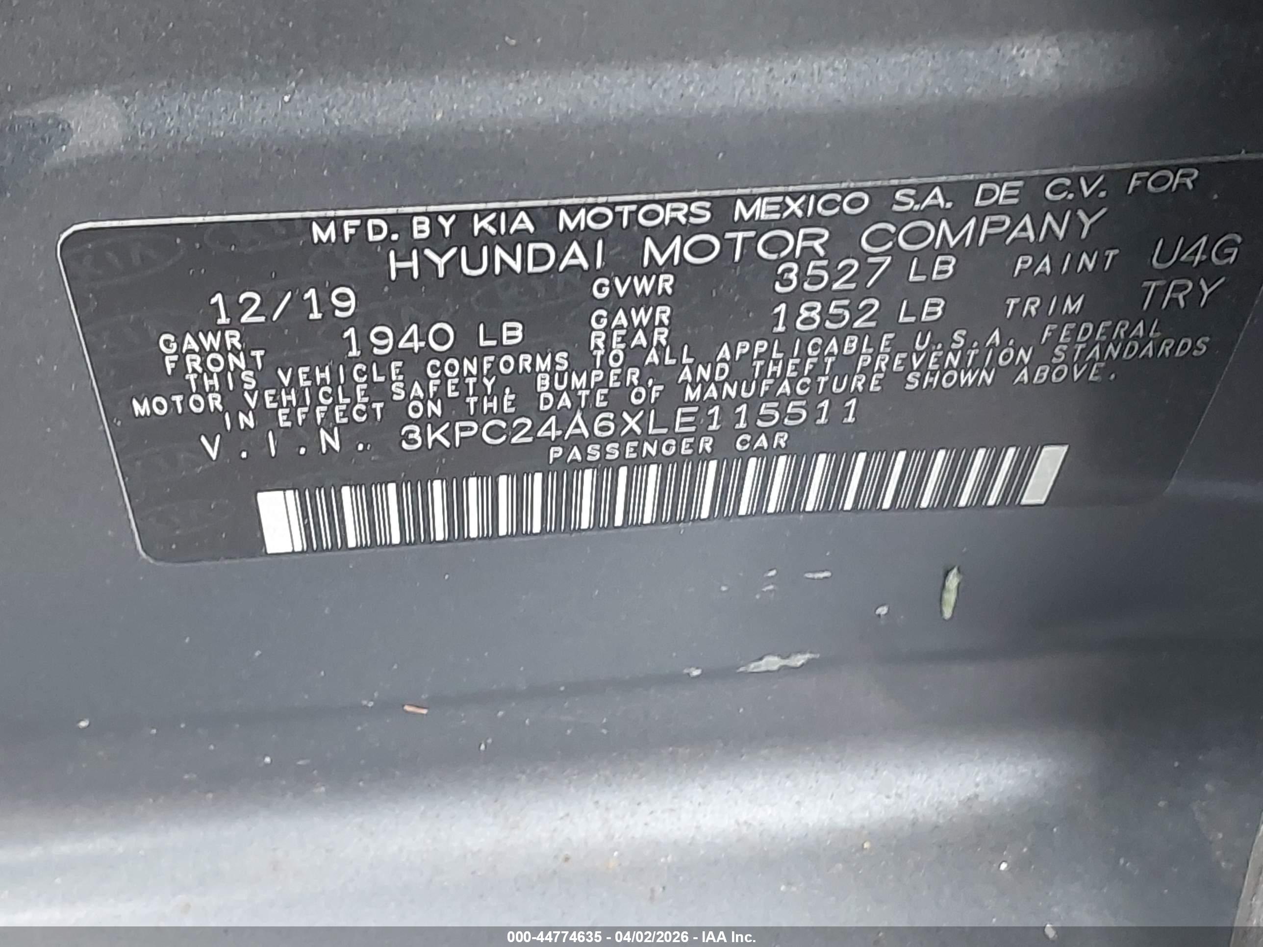 HYUNDAI ACCENT image 9