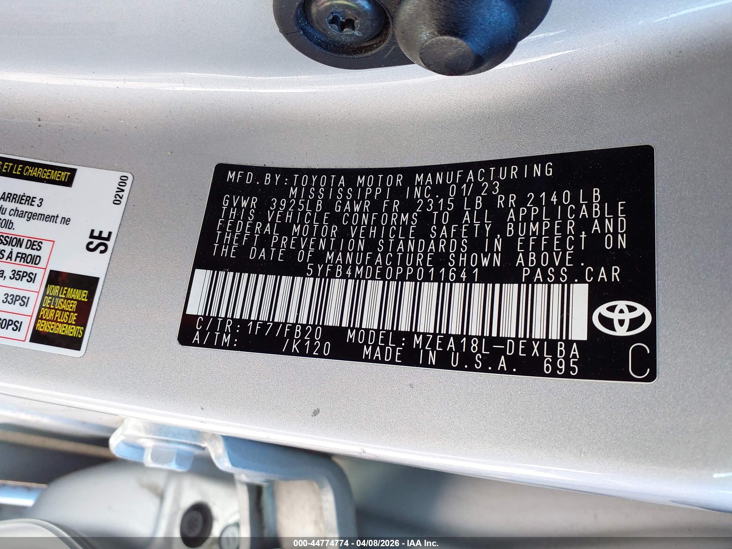 TOYOTA COROLLA image 9